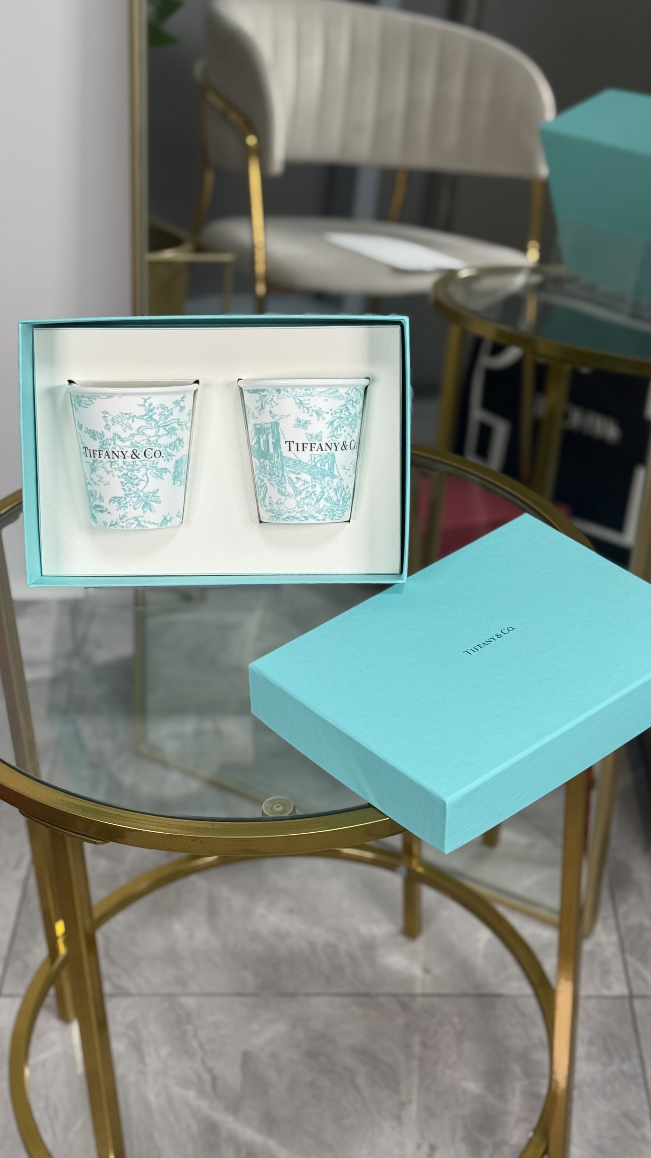 Tiffany & CO Coffe Cups Sin Uso