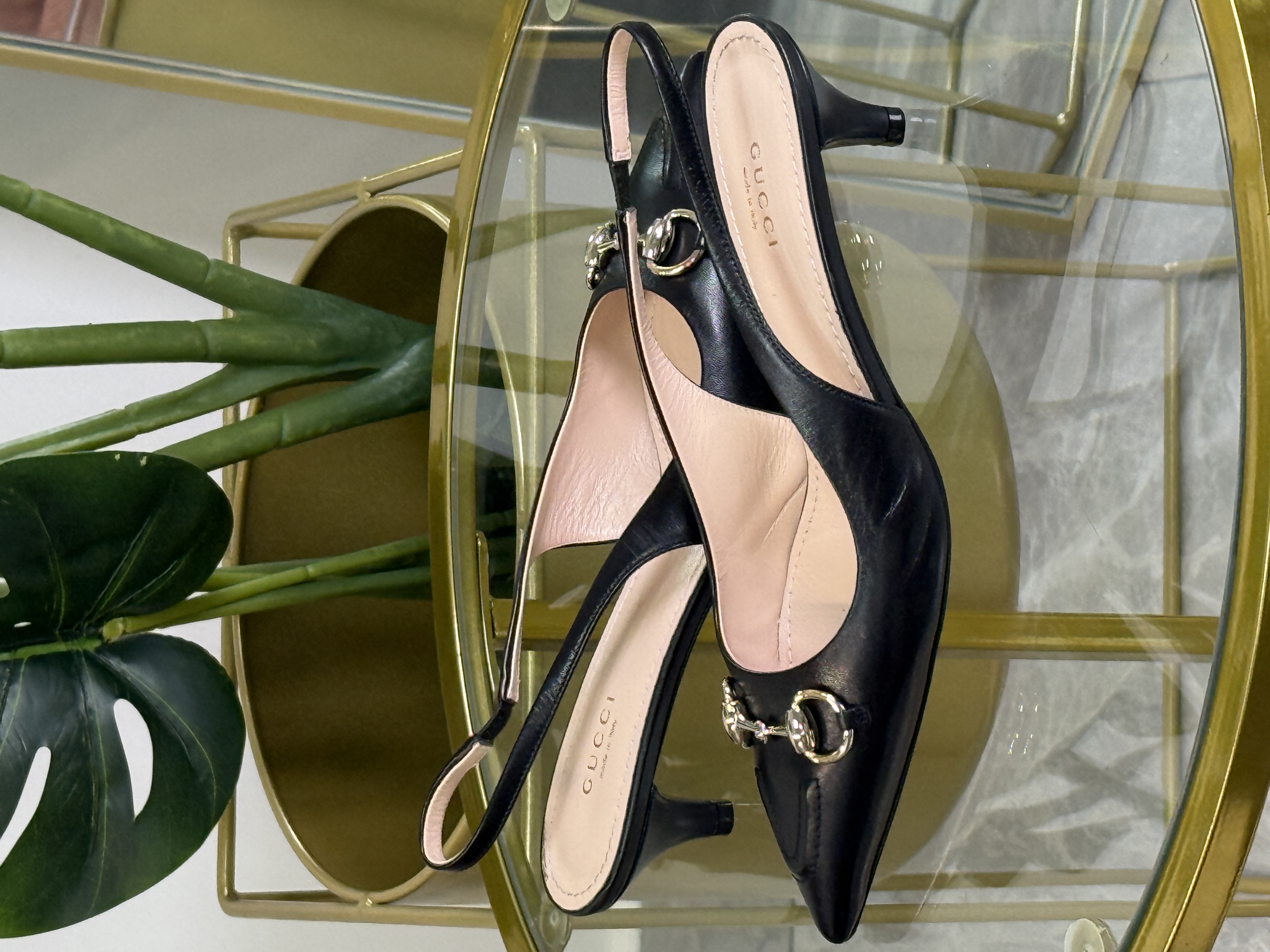 Gucci Slingback Kitty Heels Talla 38 (8)