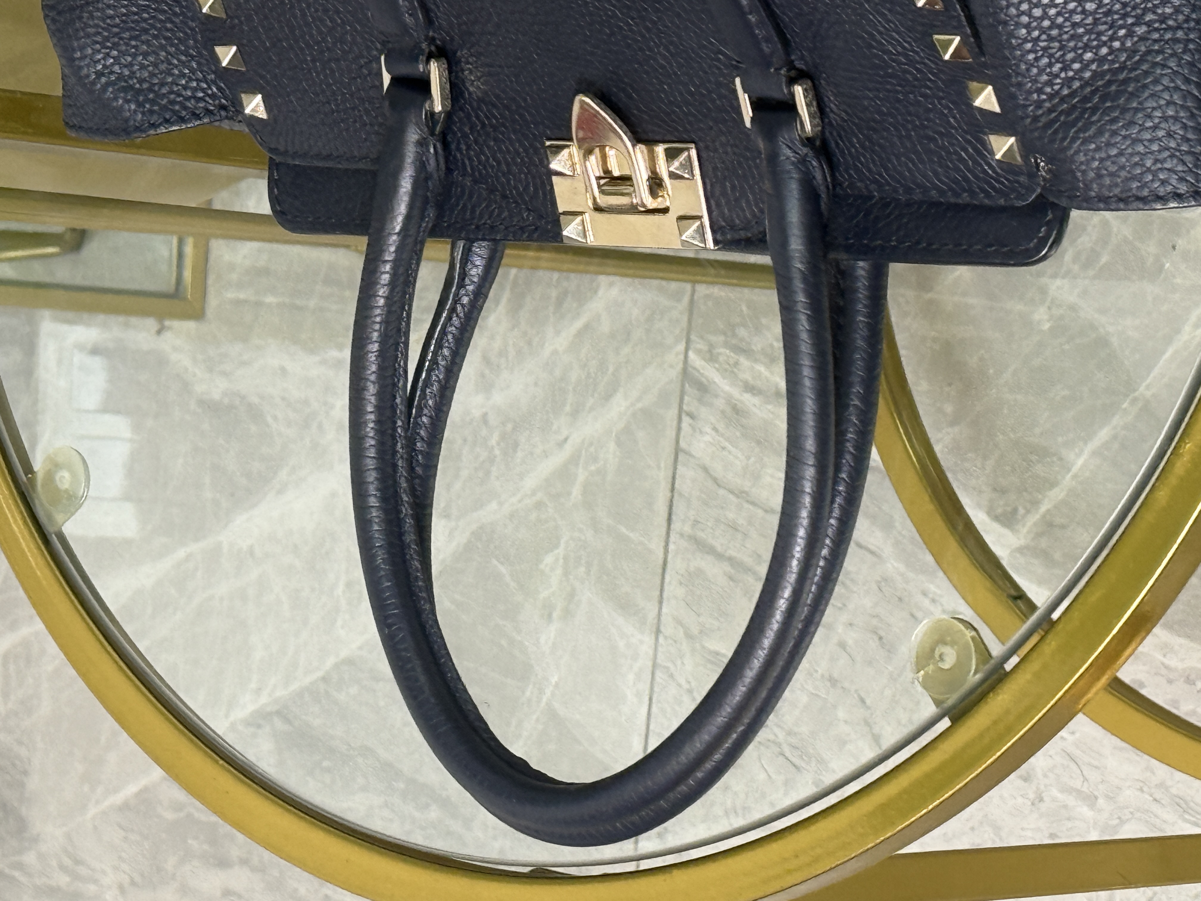 Valentino Rockstud Crossbody Azul
