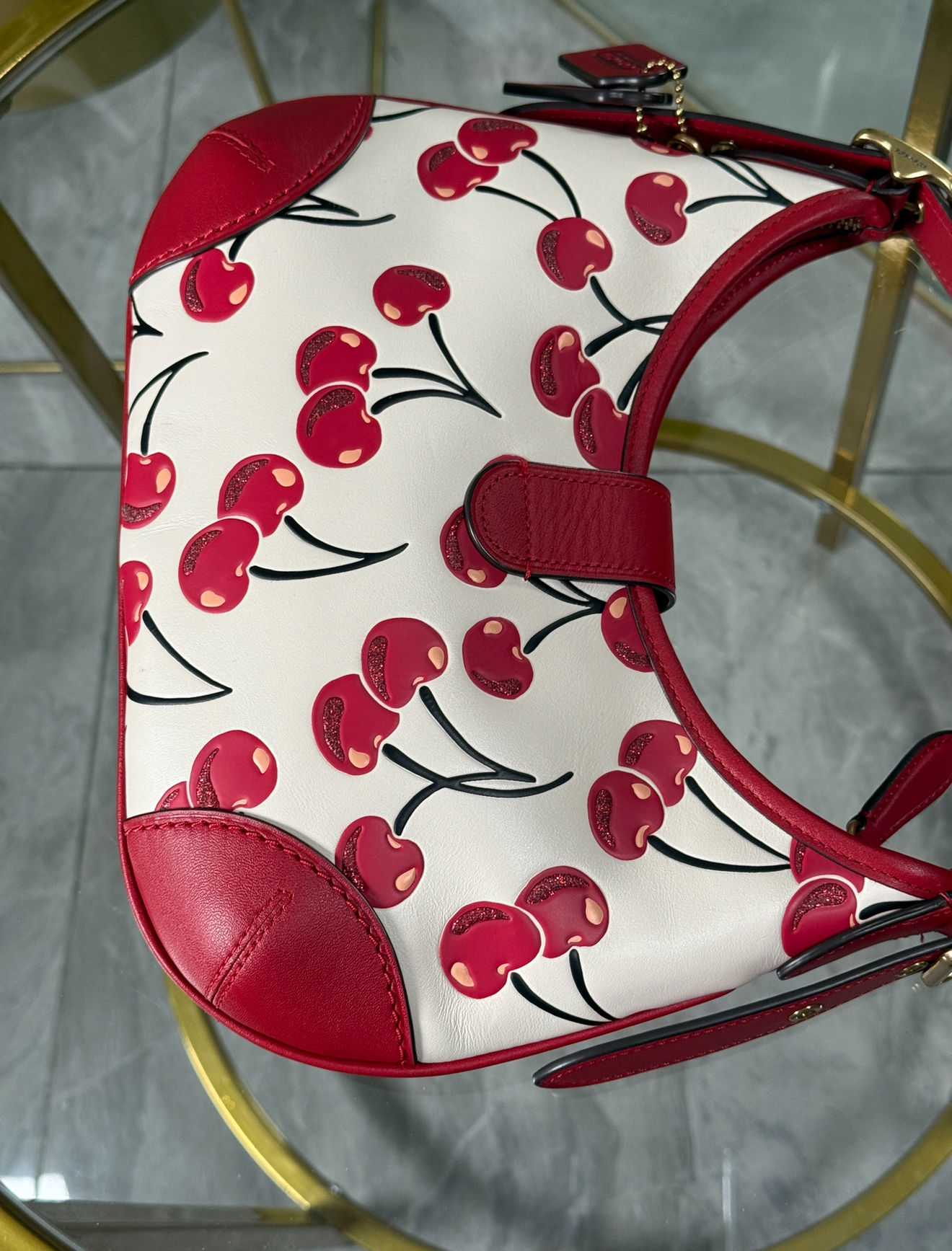 Coach Cherry Print