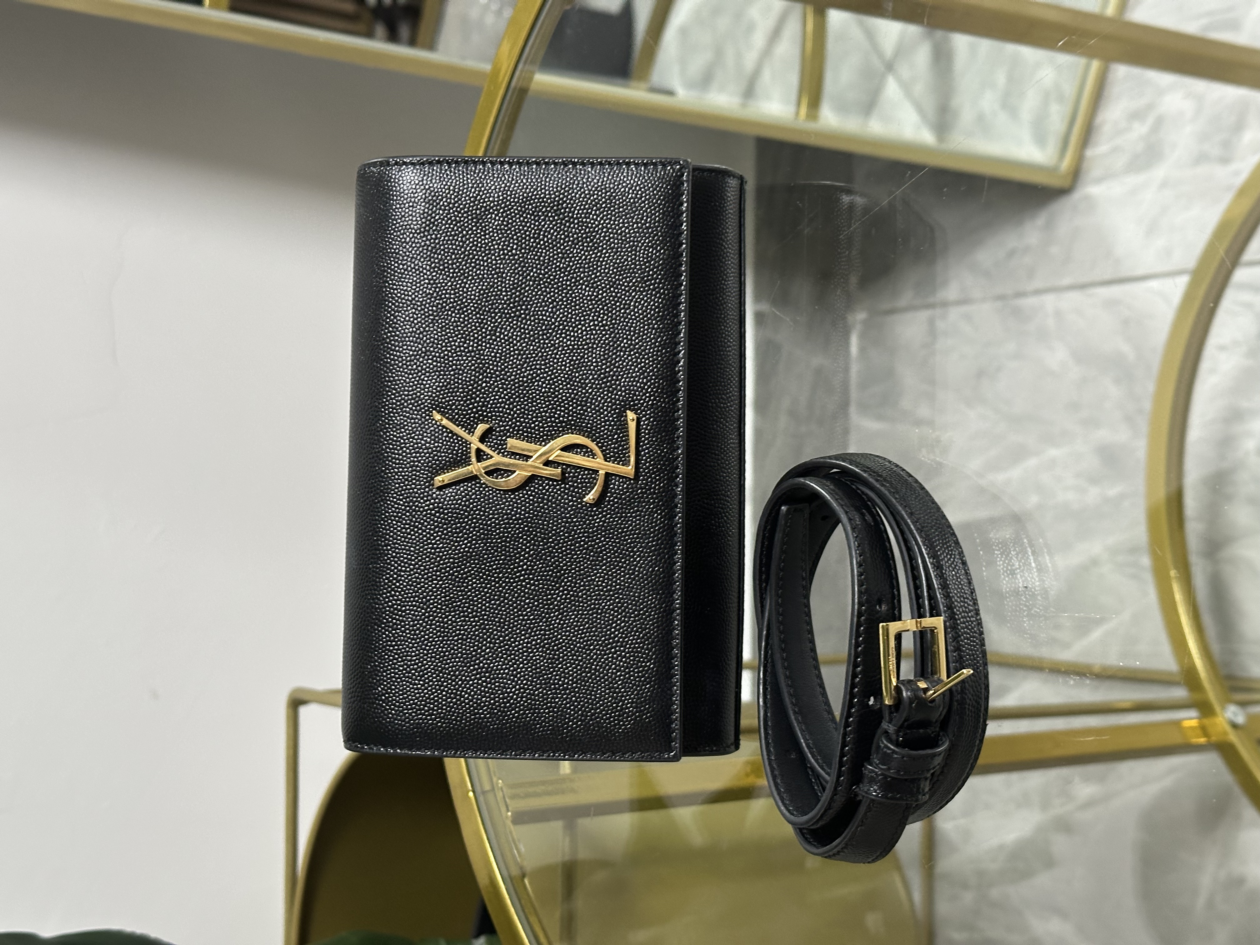 Saint Laurent Belt Bag & Clutch