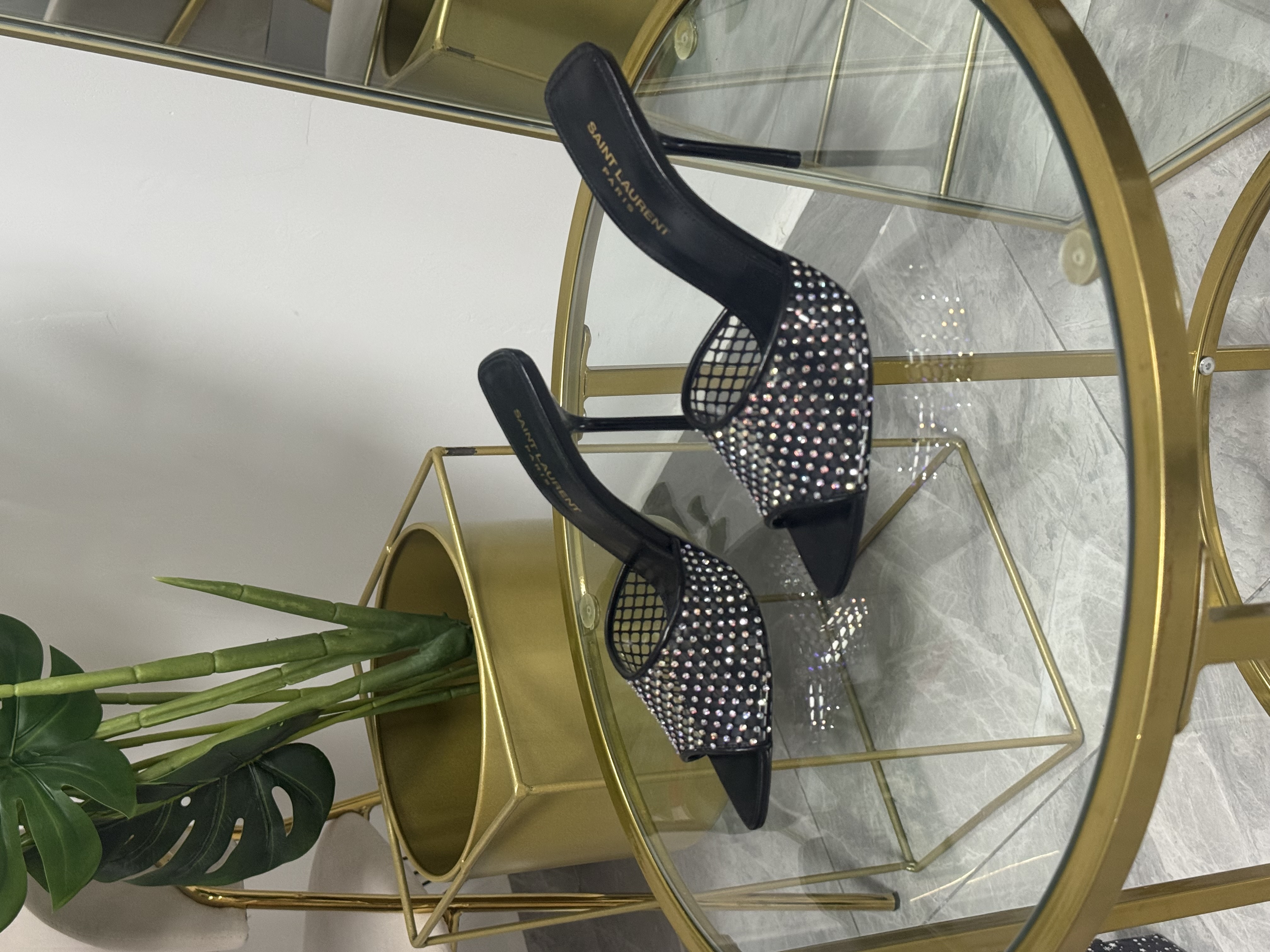 Saint Laurent Mules Sin Uso Talla 38 (7)