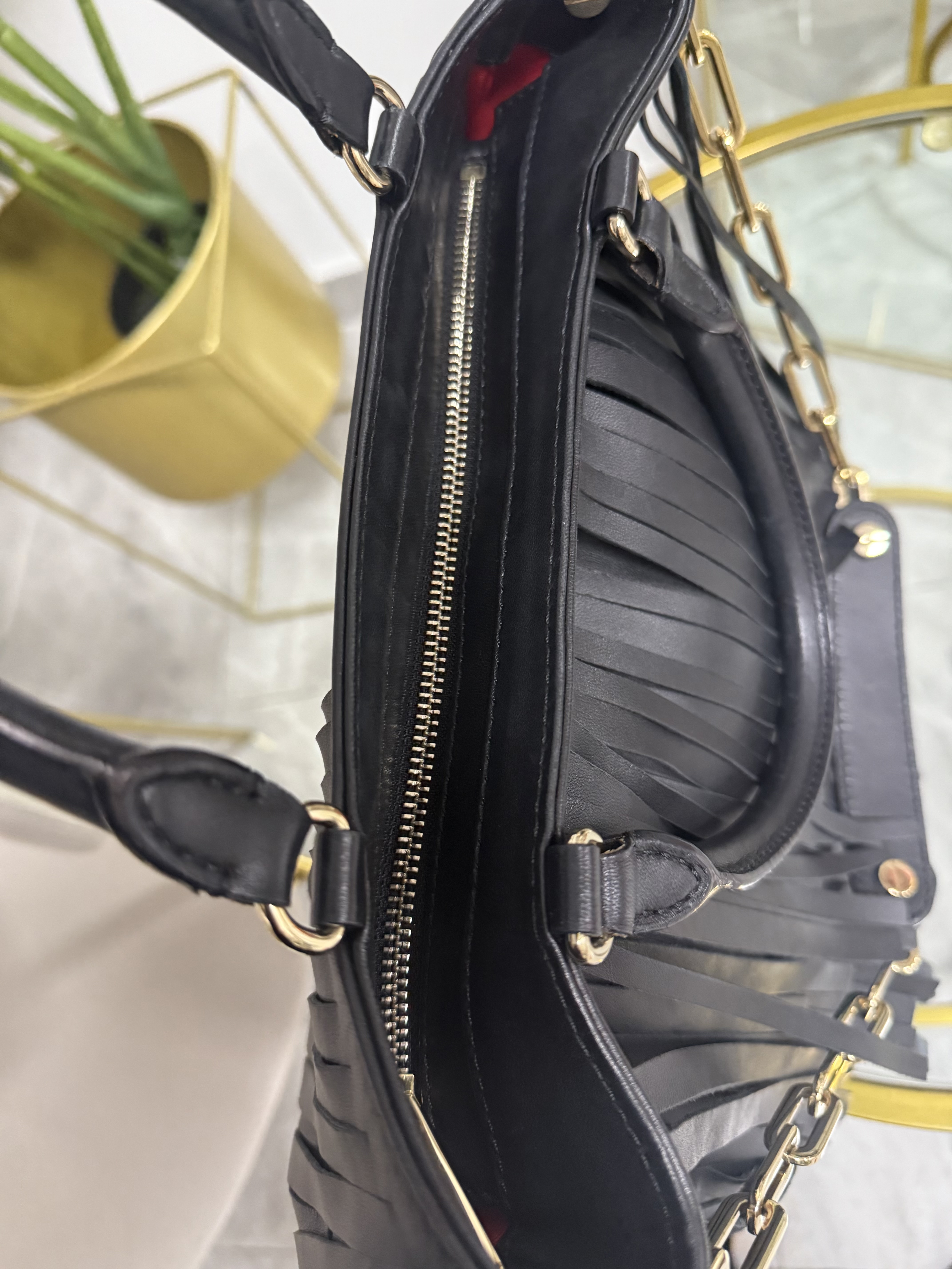 Carolina Herrera Fringe Bag