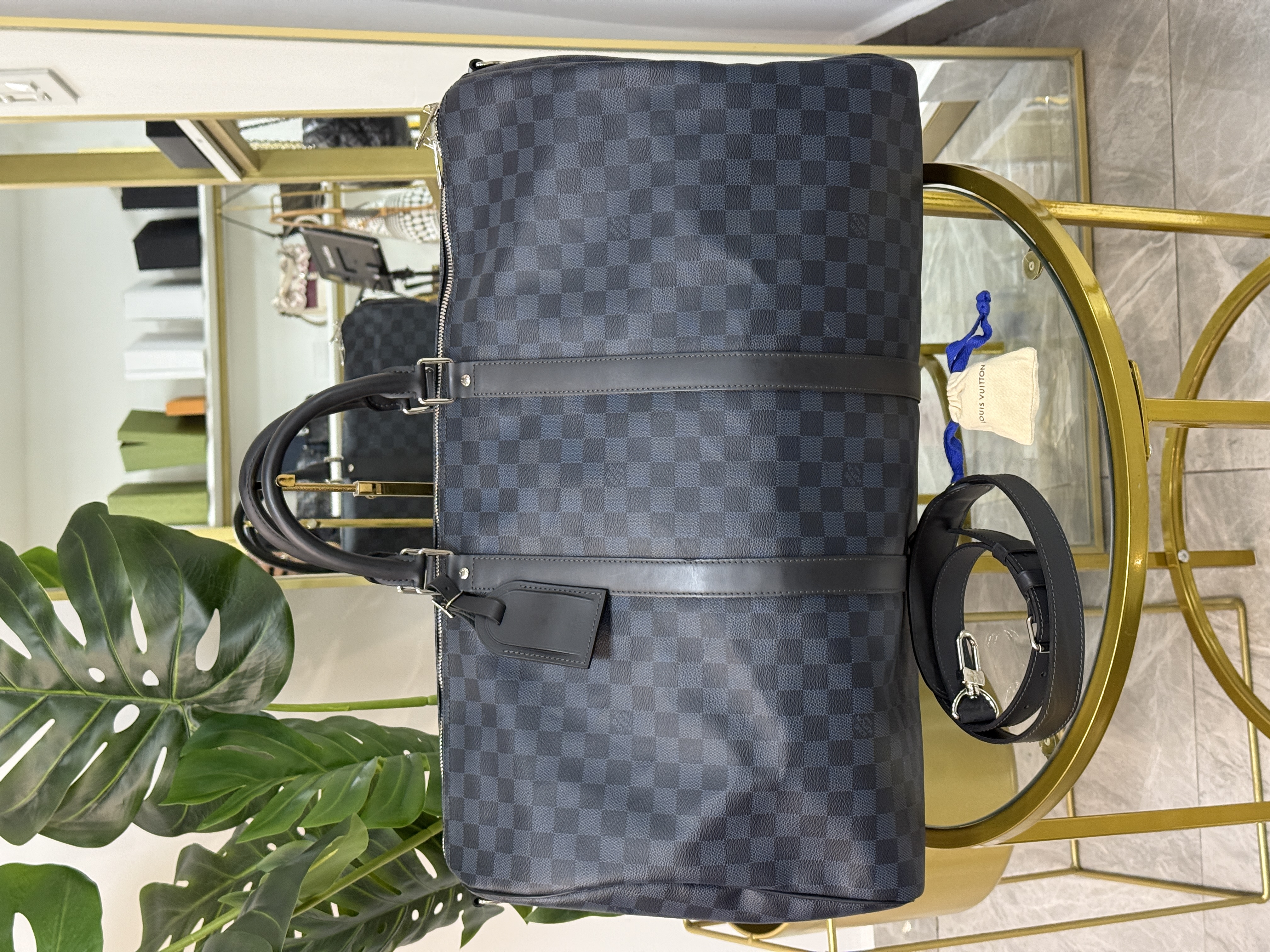 Louis Vuitton Keepall 55 Graphite