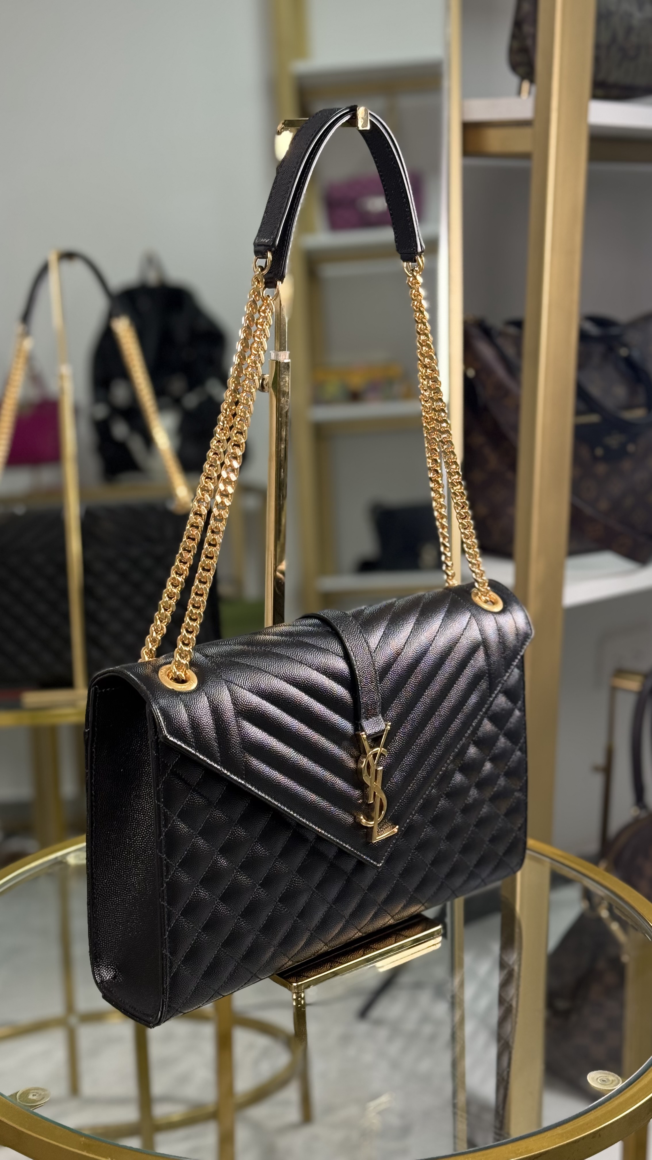 Saint Laurent Envelope Large Sin Uso 