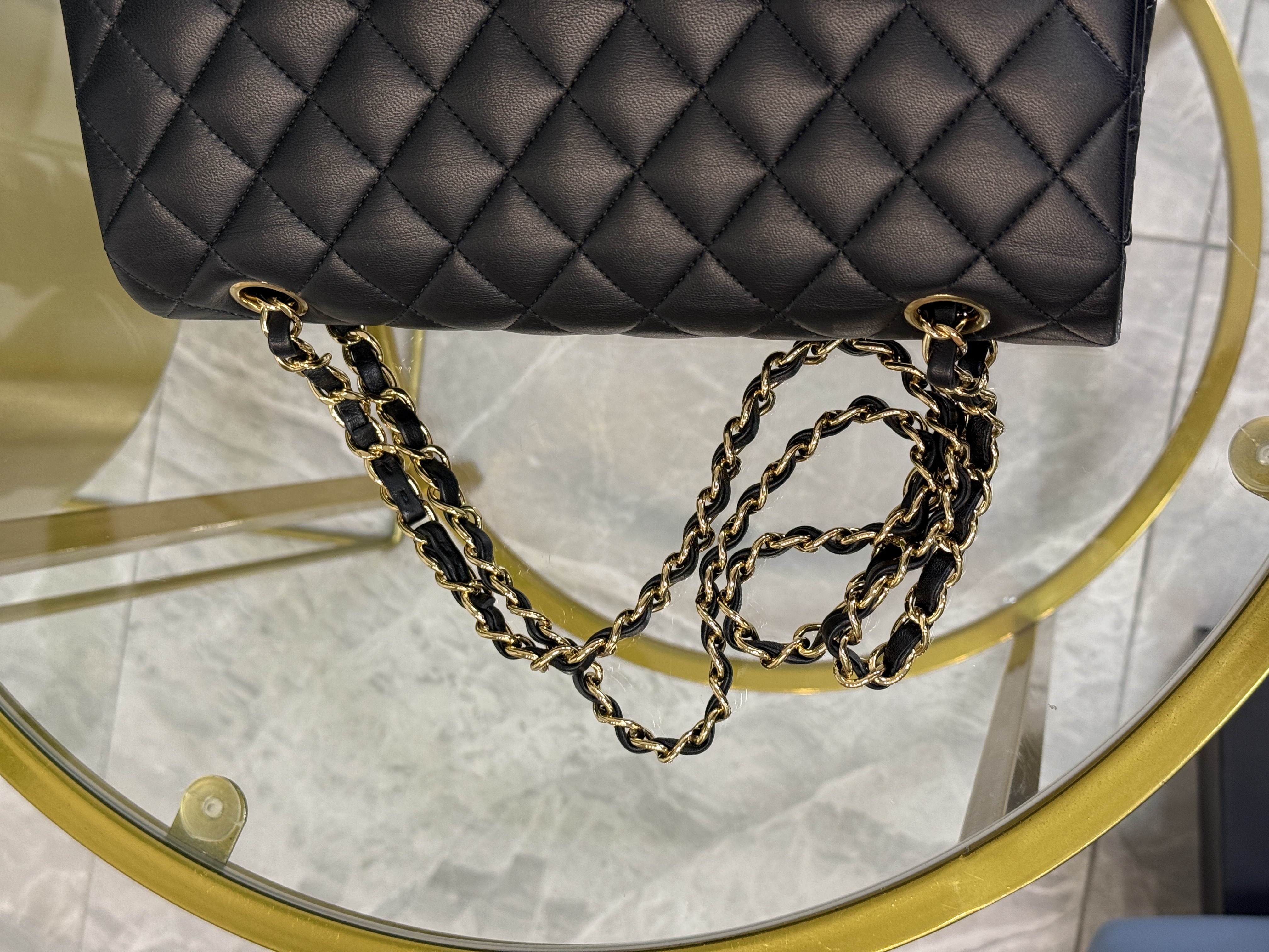 Chanel Clásico Doble Solapa Mediano