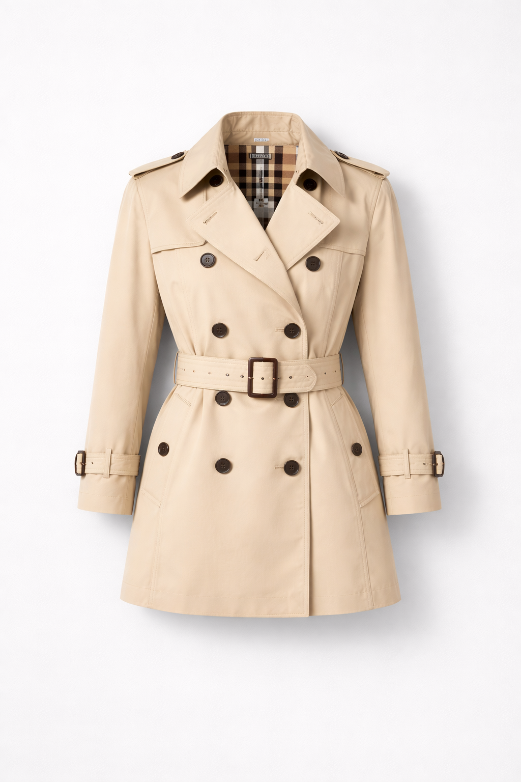 Burberry Trench Coat Talla 38 (4)