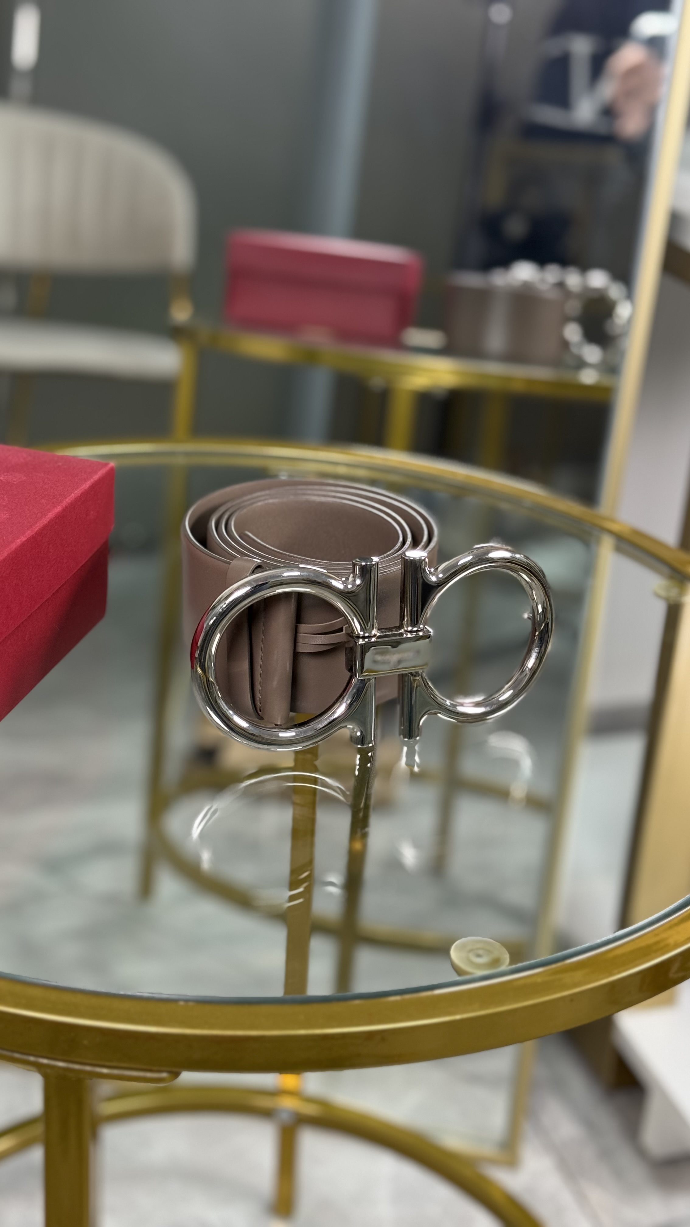 Ferragamo Cinturón Talla 85 (S)