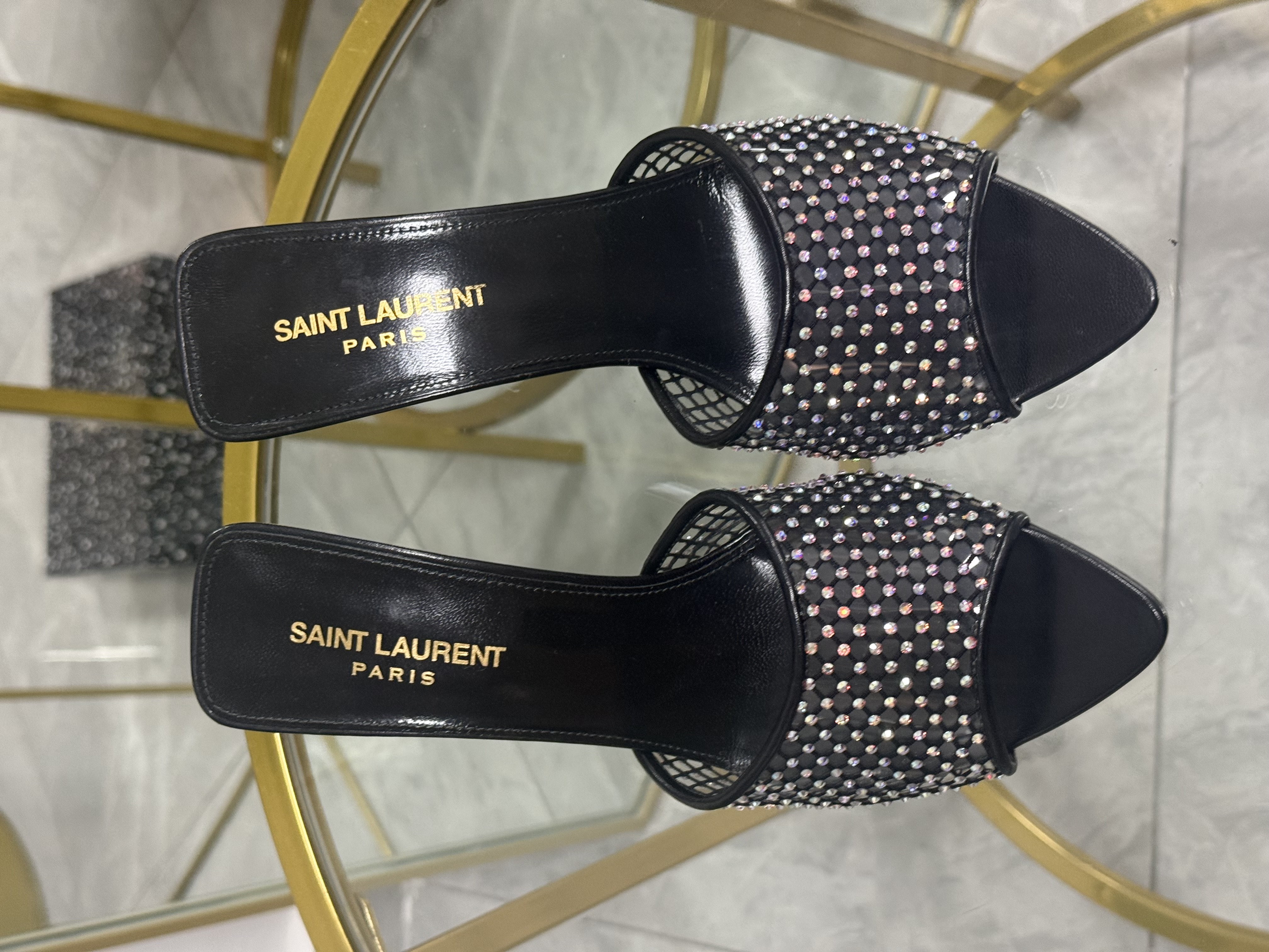 Saint Laurent Mules Sin Uso Talla 38 (7)