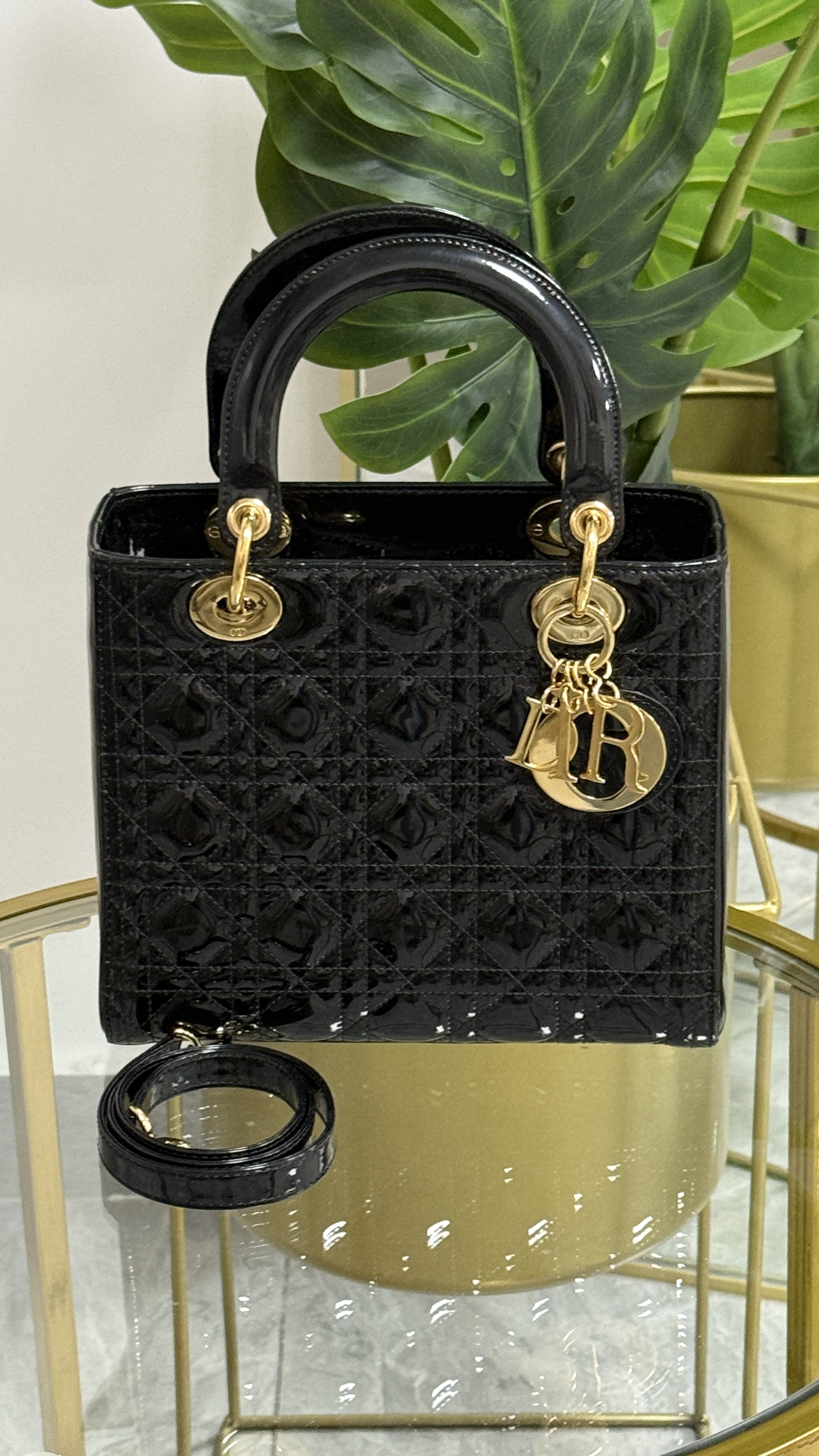 Dior Lady Dior Negro Mediano