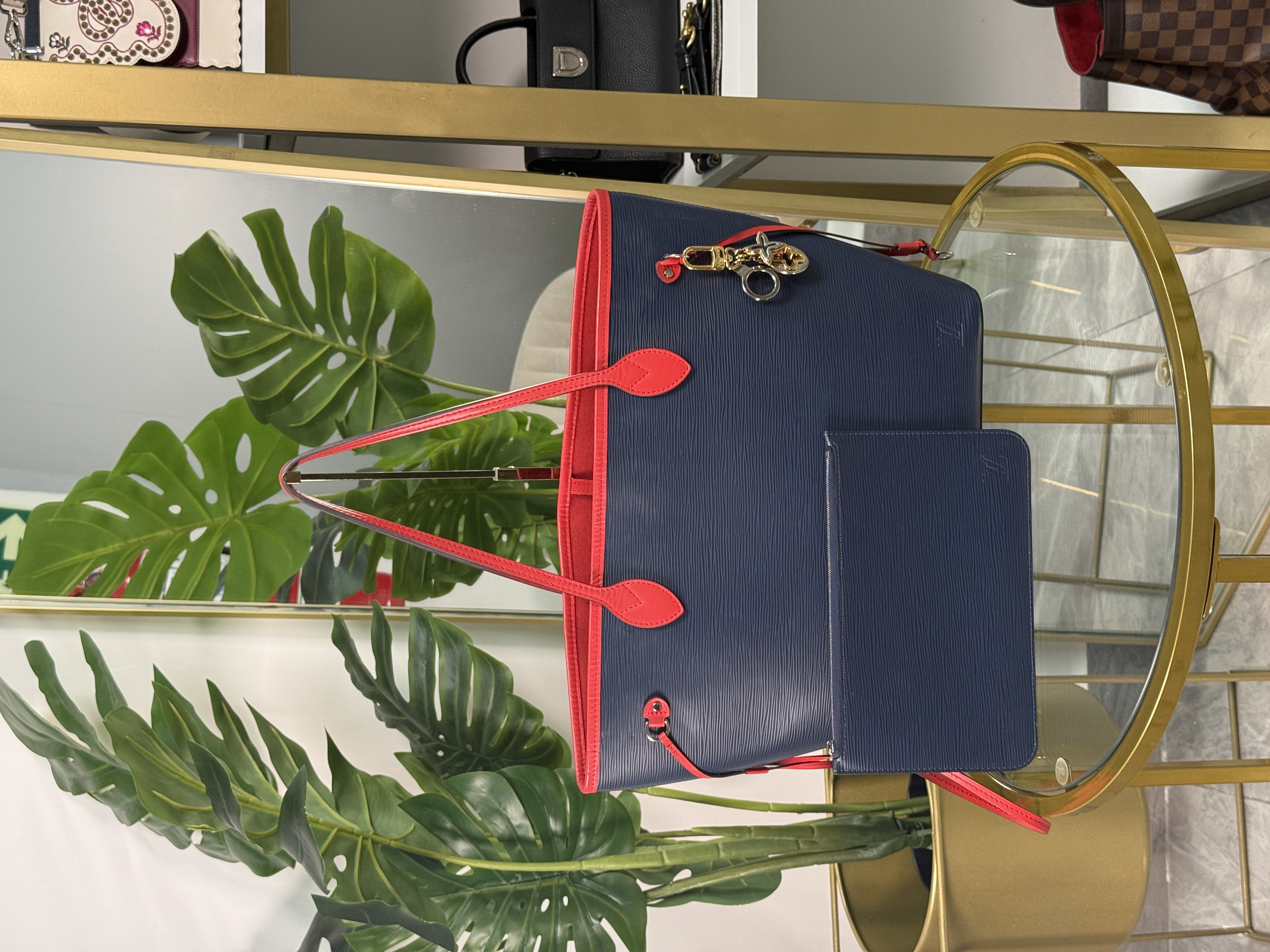 Louis Vuitton Neverfull Azul