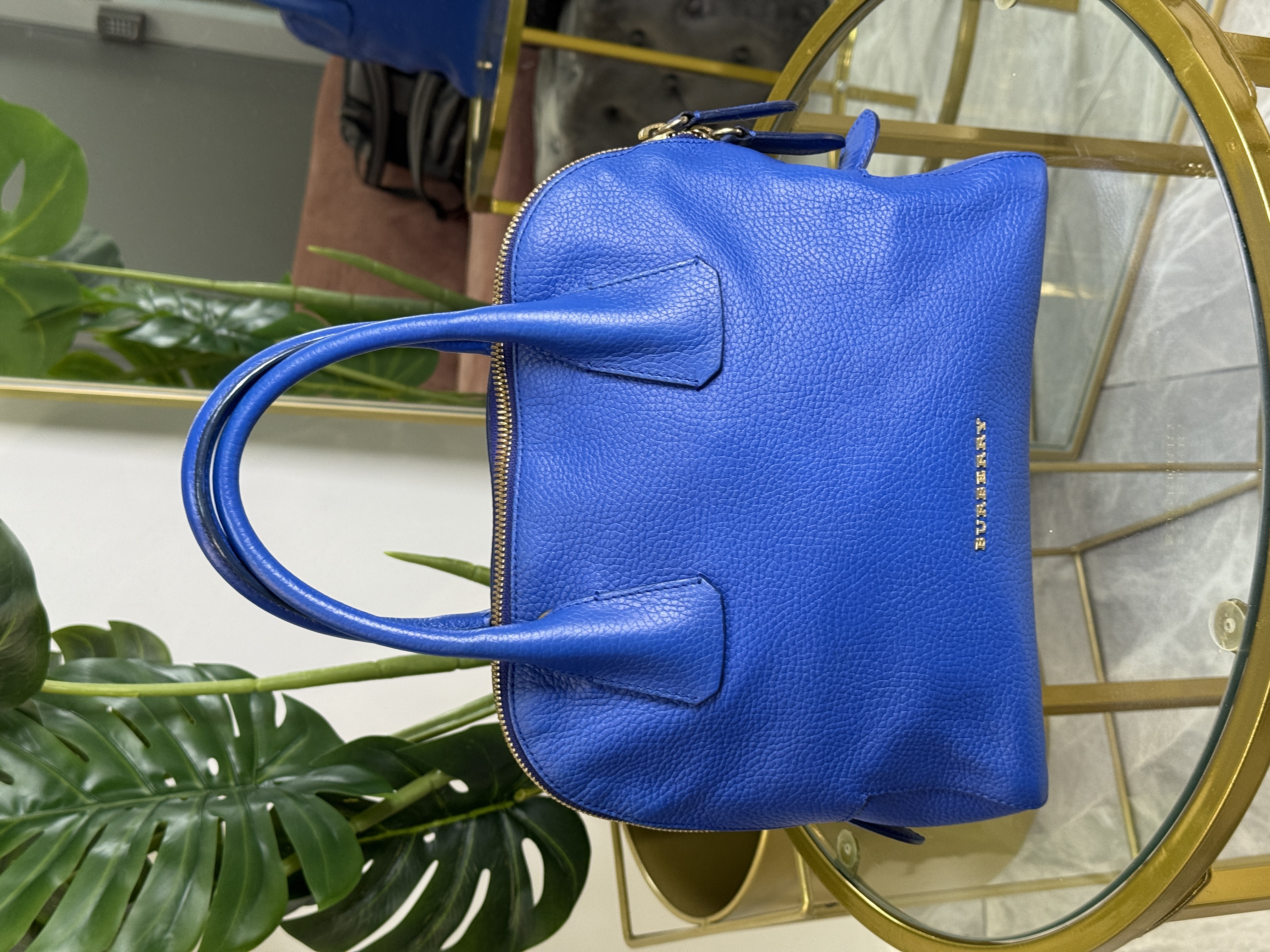Burberry Tote Azul