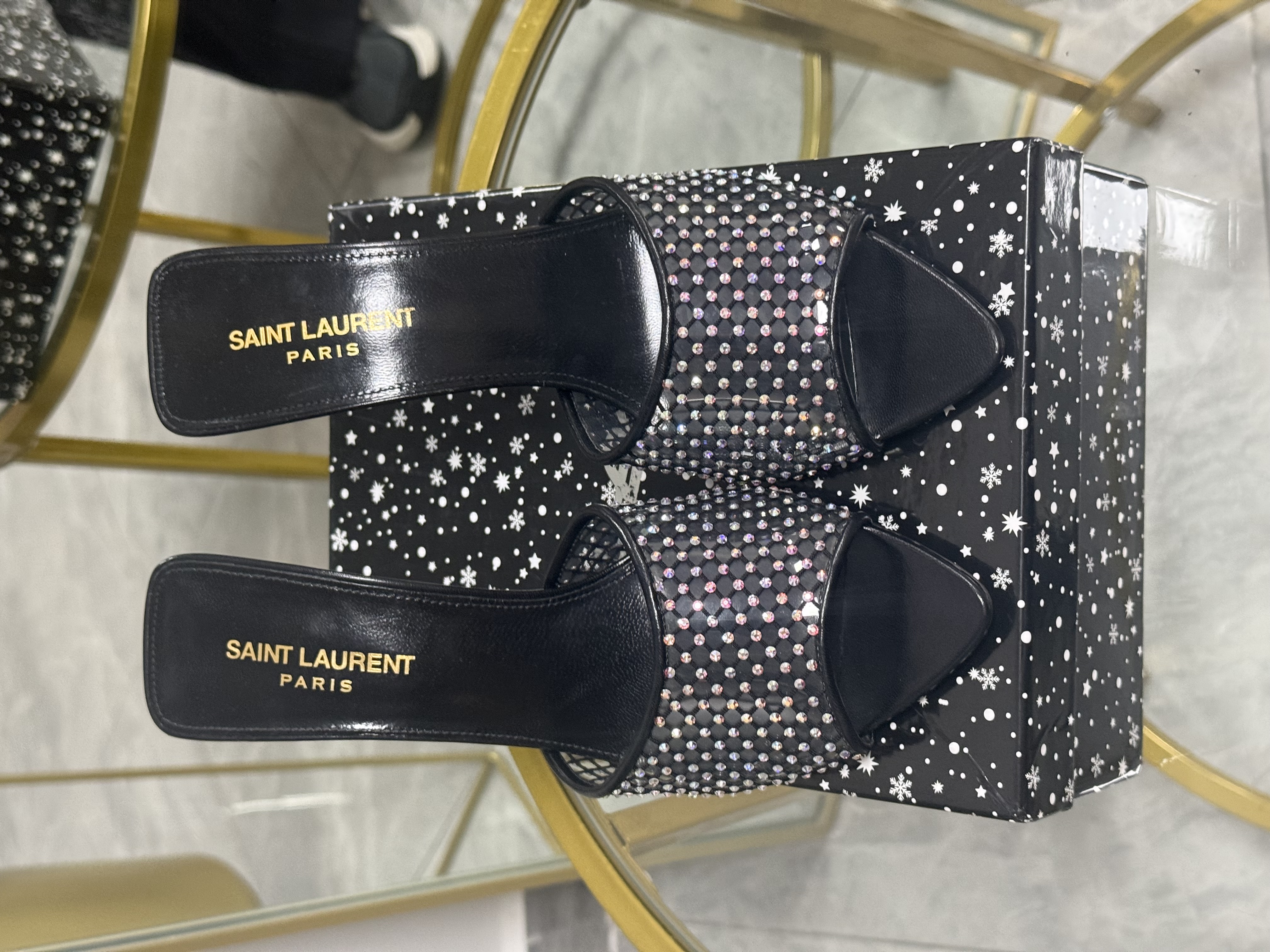 Saint Laurent Mules Sin Uso Talla 38 (7)
