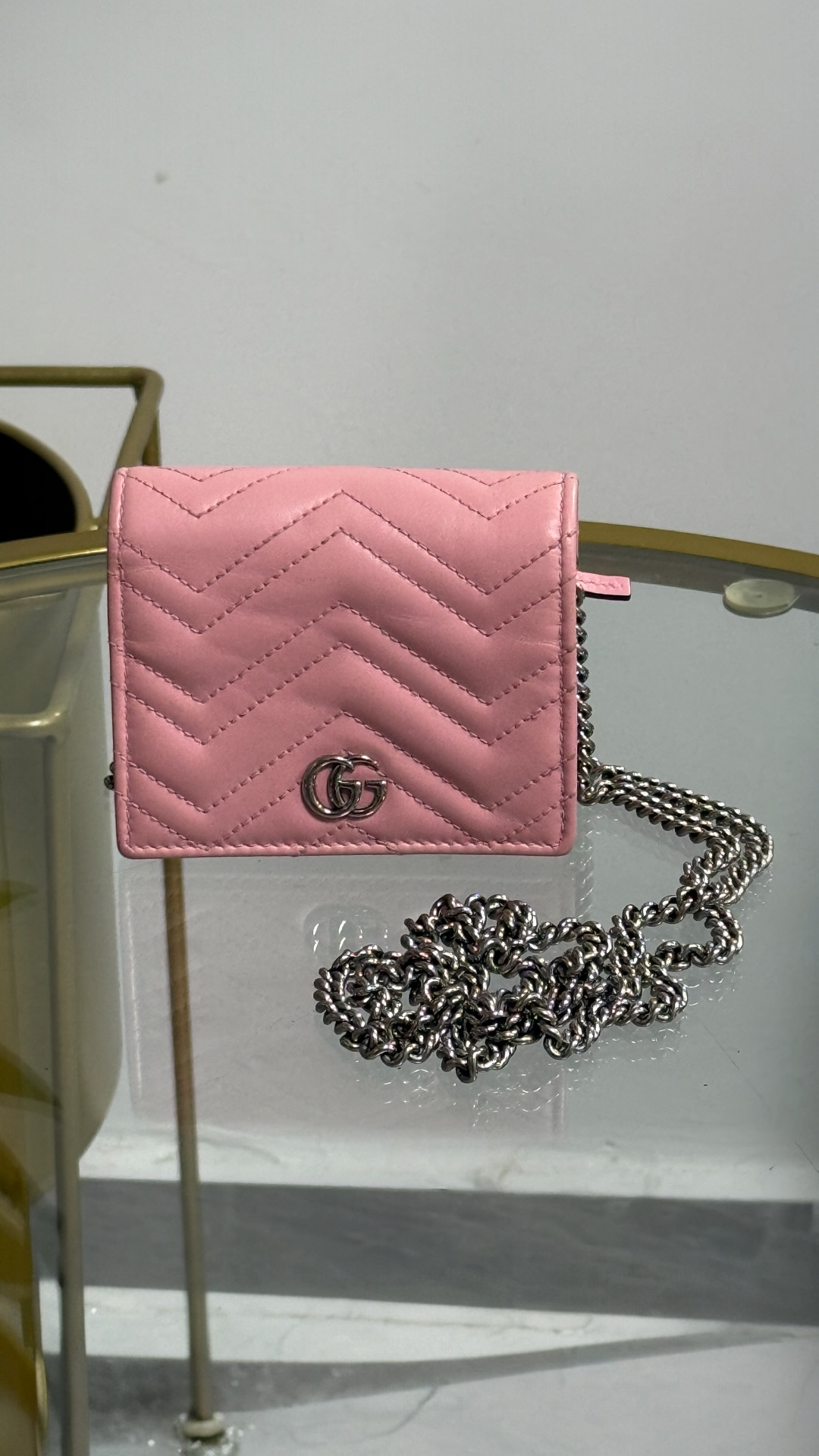 Gucci Mini Wallet On Chain 