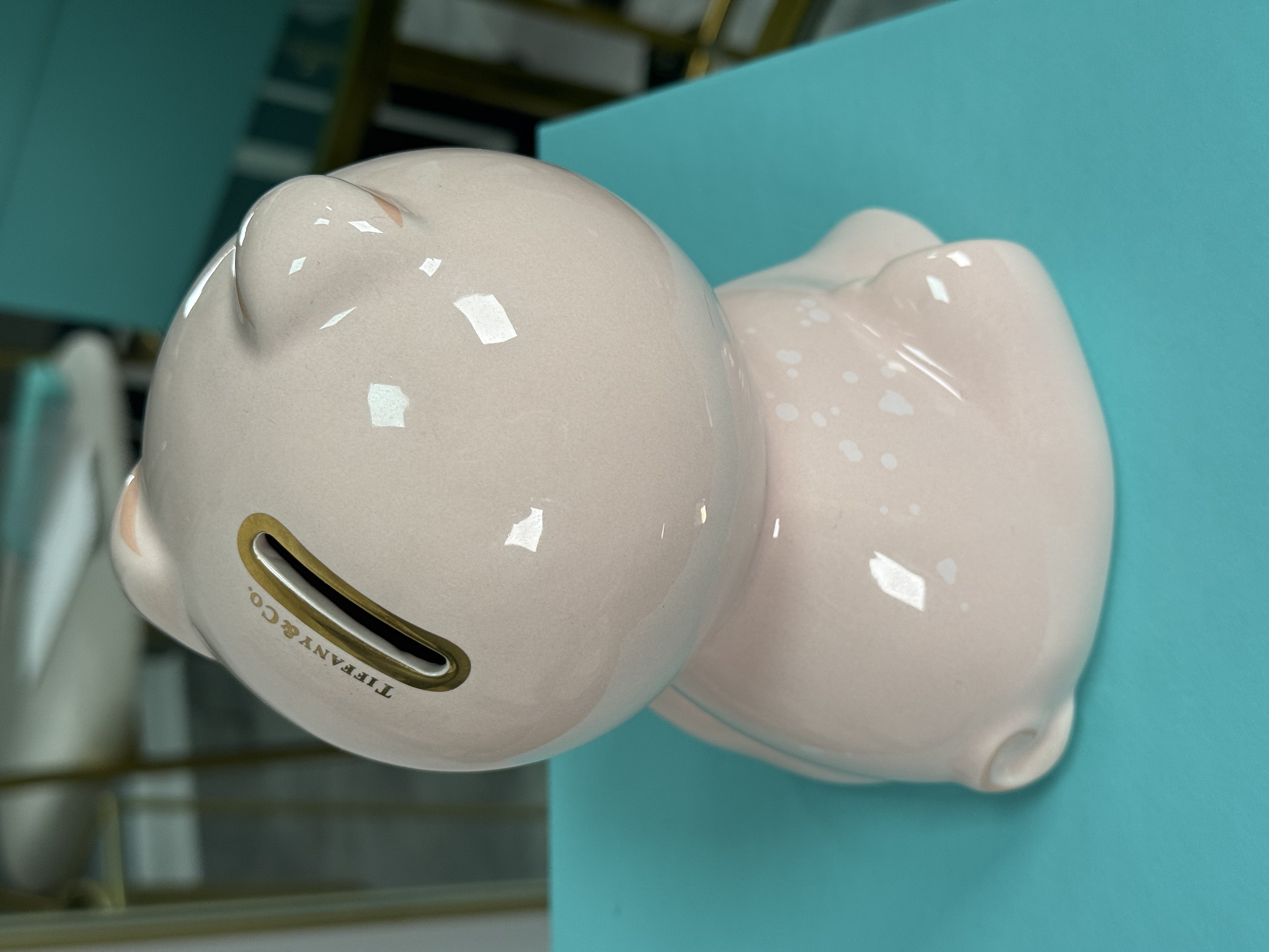 Tiffany & CO Baby Bank Sin Uso 