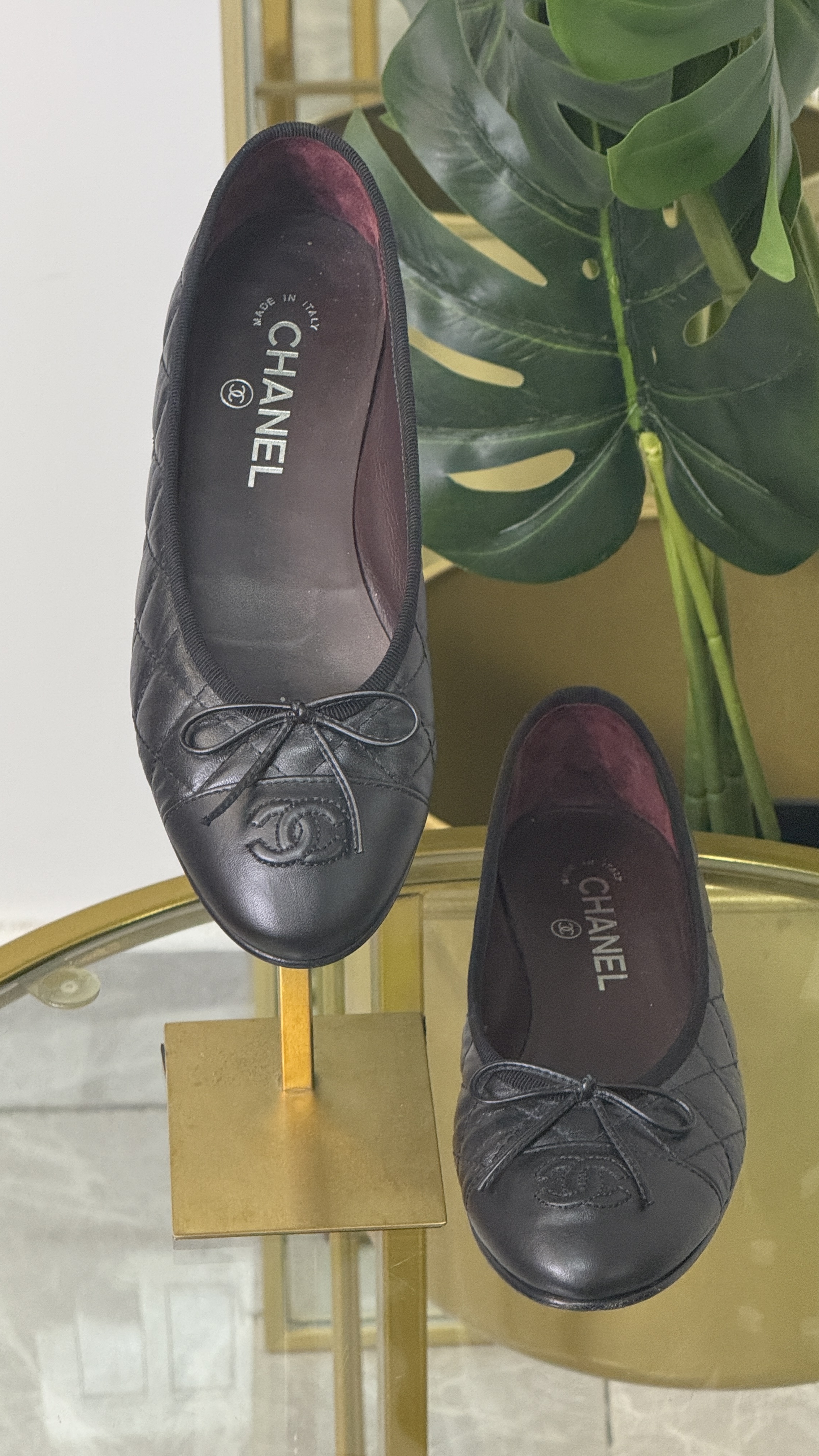 Chanel Ballerina Flats Talla 38 (7/7.5)