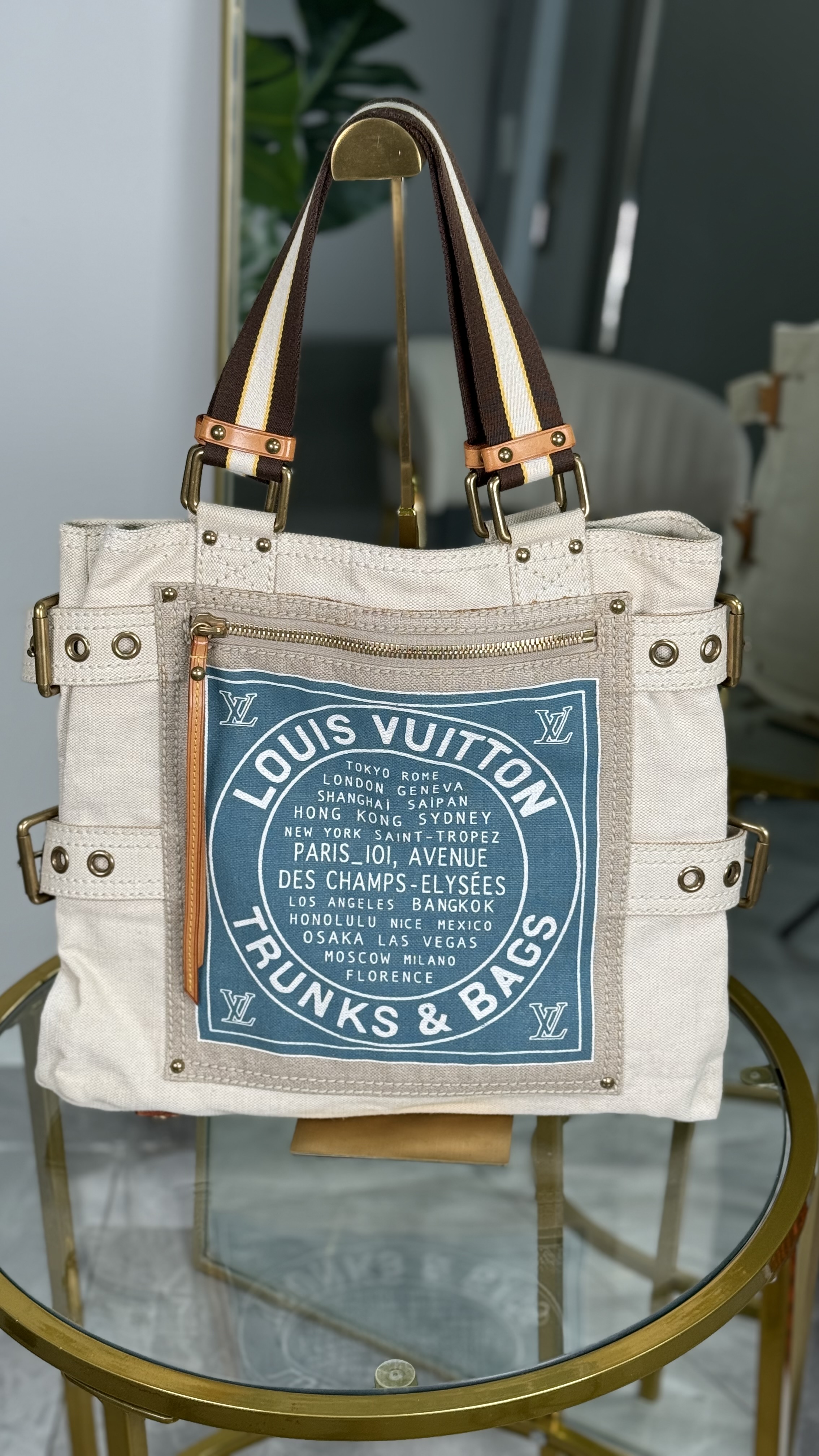 Louis Vuitton Canvas Tote