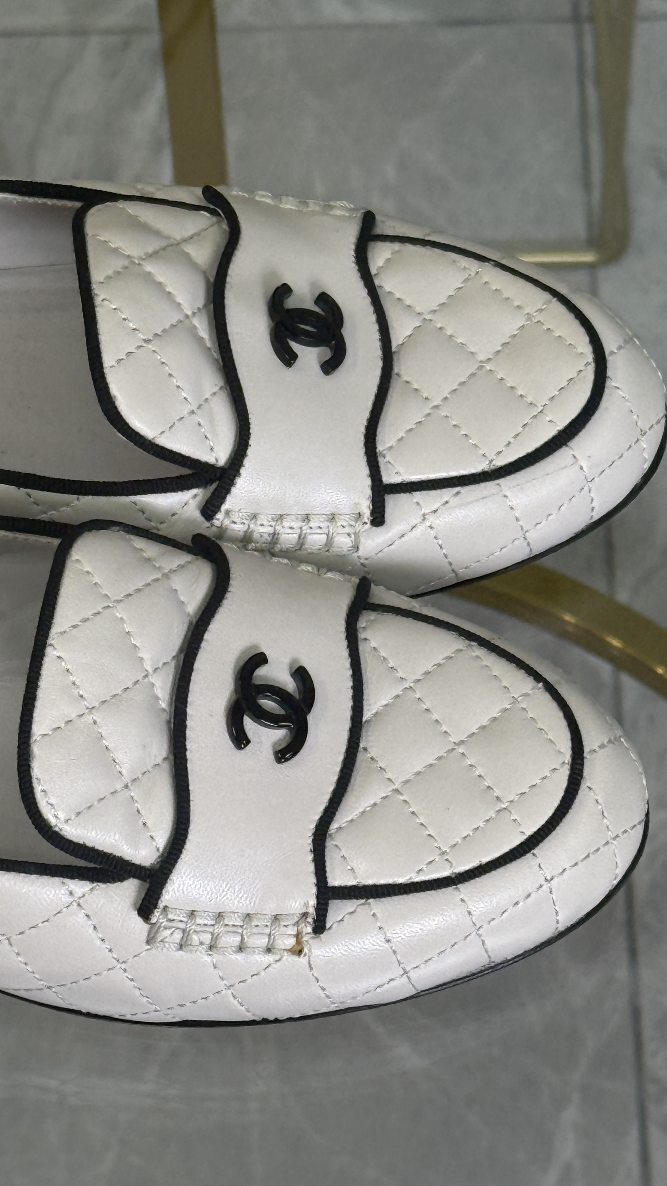 Chanel Mocasines Talla 37.5 