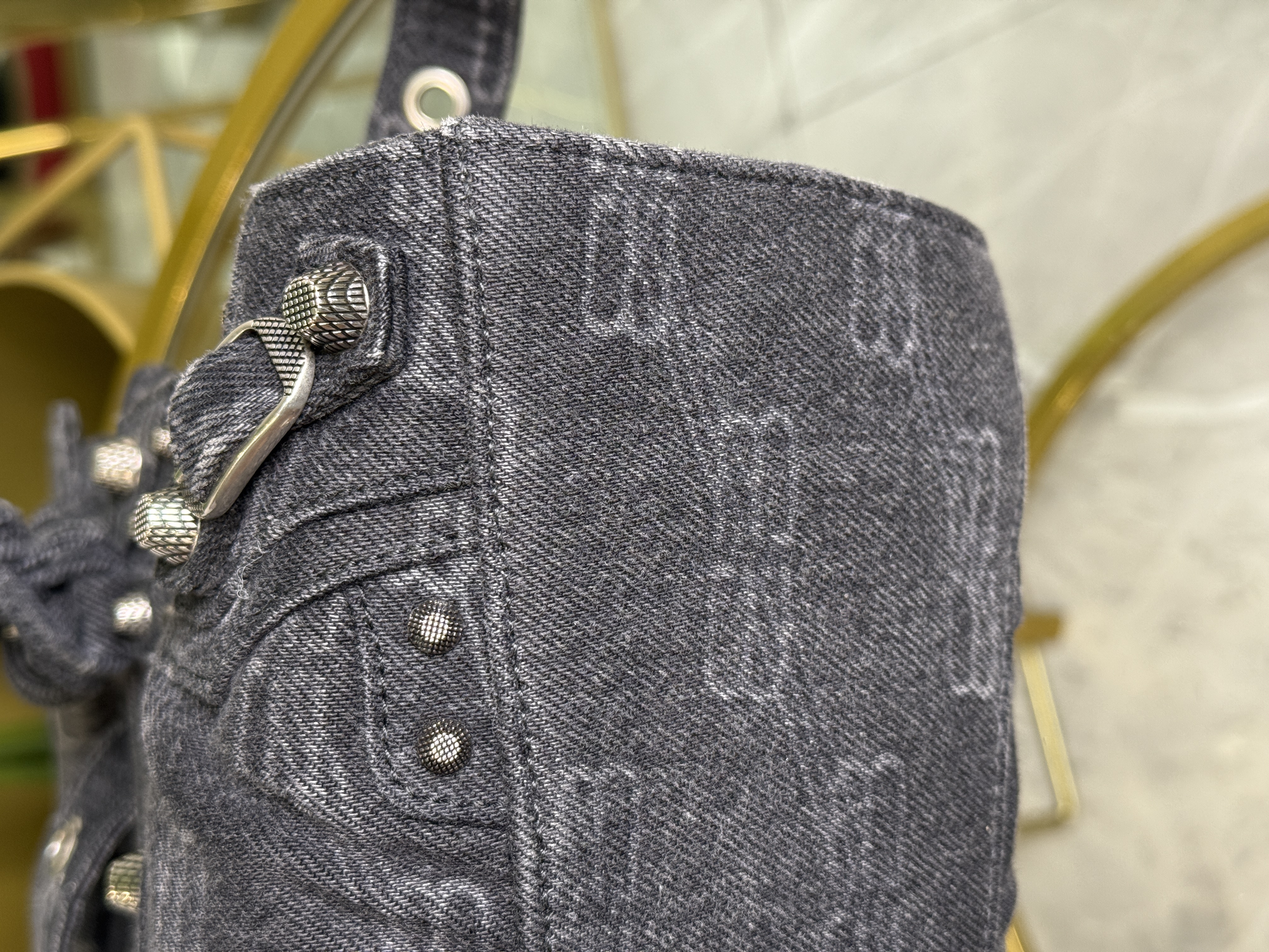 Balenciaga Neo Cagole Denim