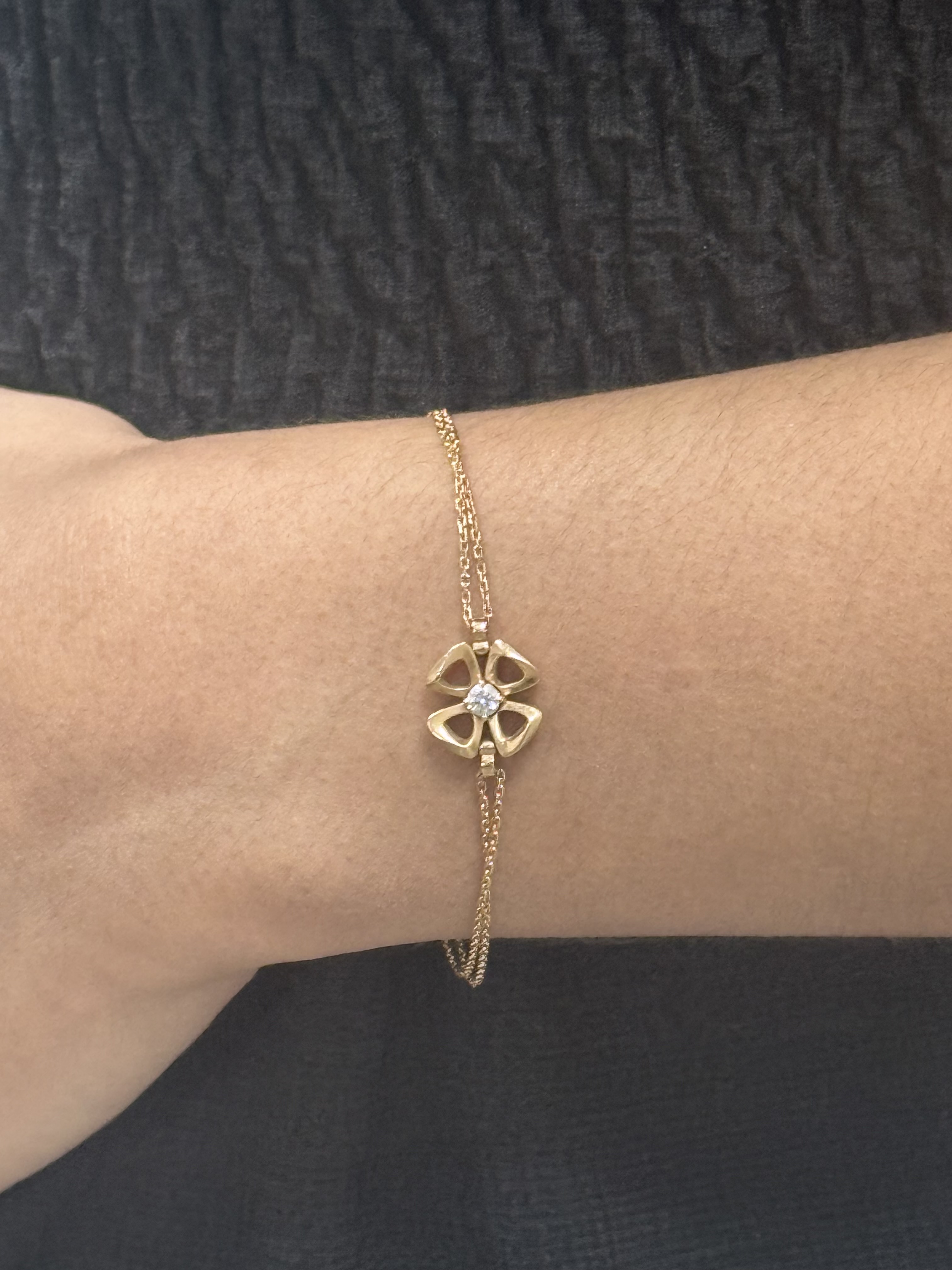 Bulgari Fiorever Bracelet Oro 18k, Diamante 