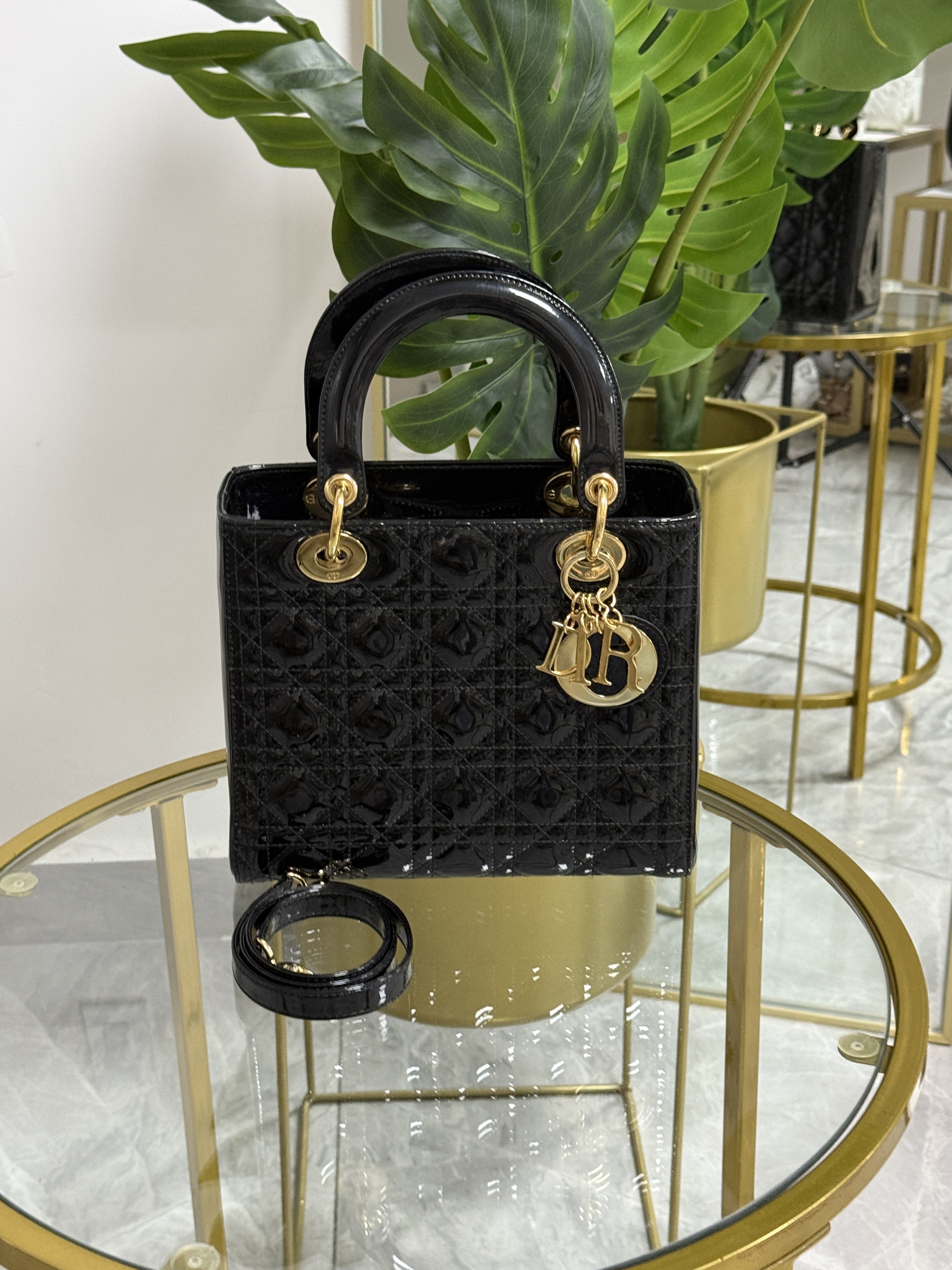Dior Lady Dior Negro Mediano
