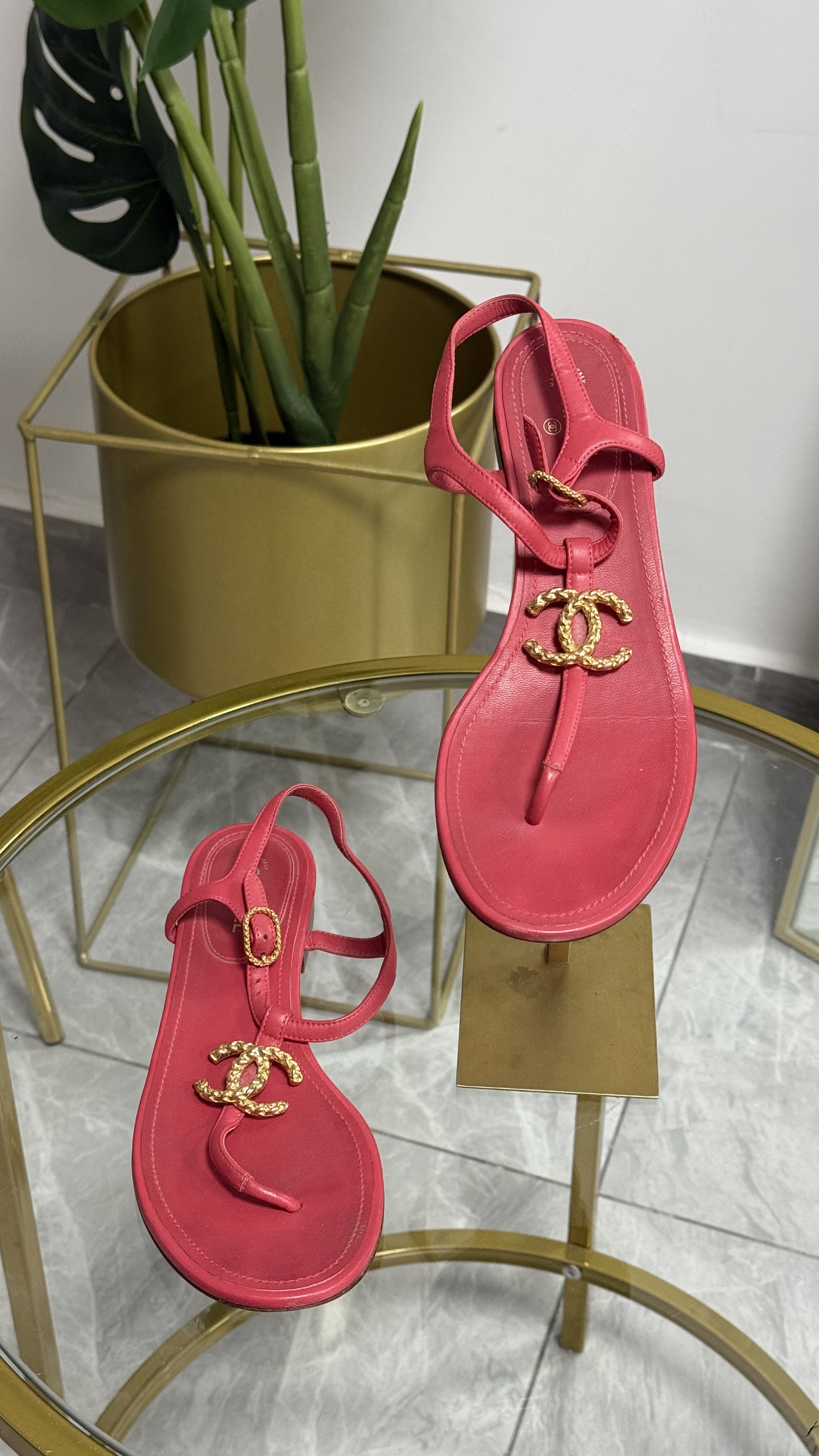 Chanel Sandals Talla 38 