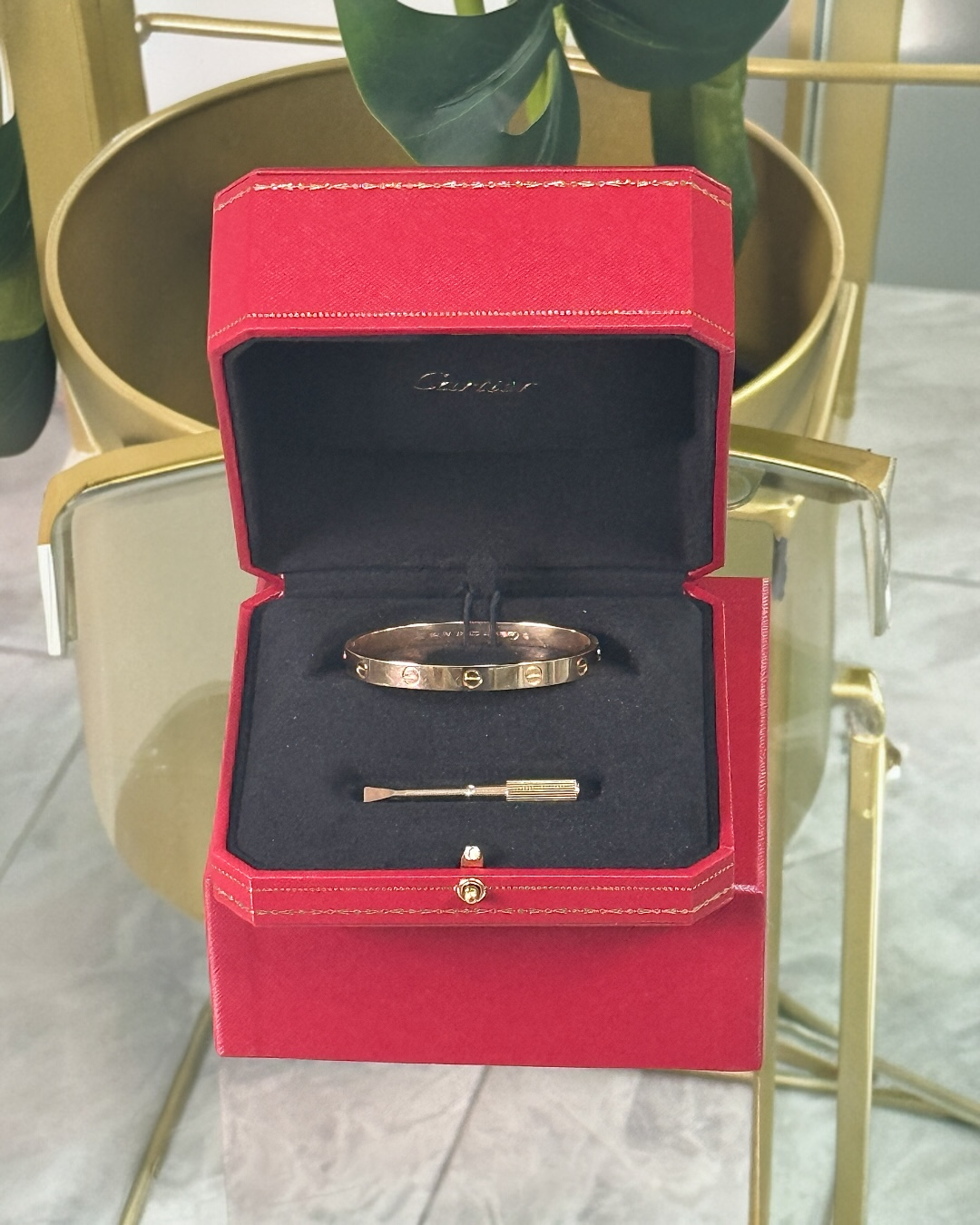 Cartier Love Bracelet Clásico OroRosa 18kt 