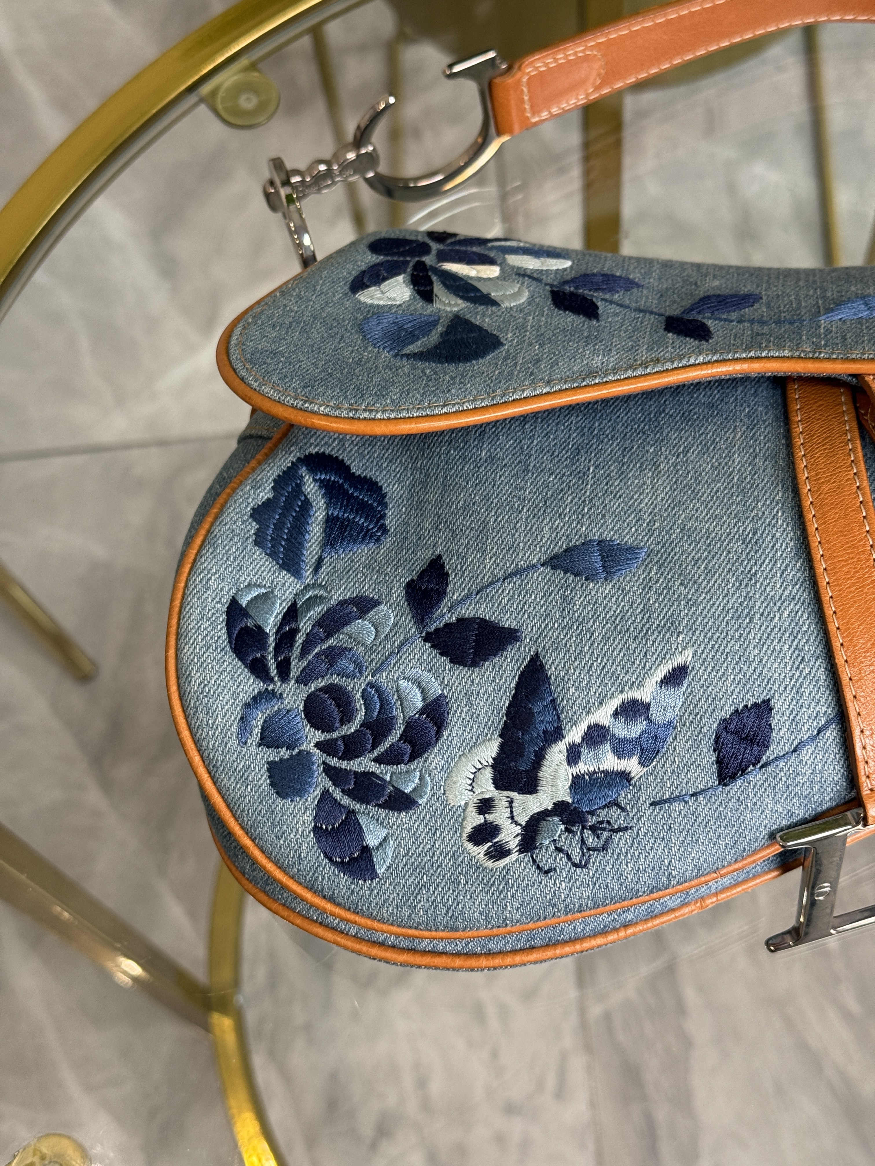 Dior Saddle Denim M