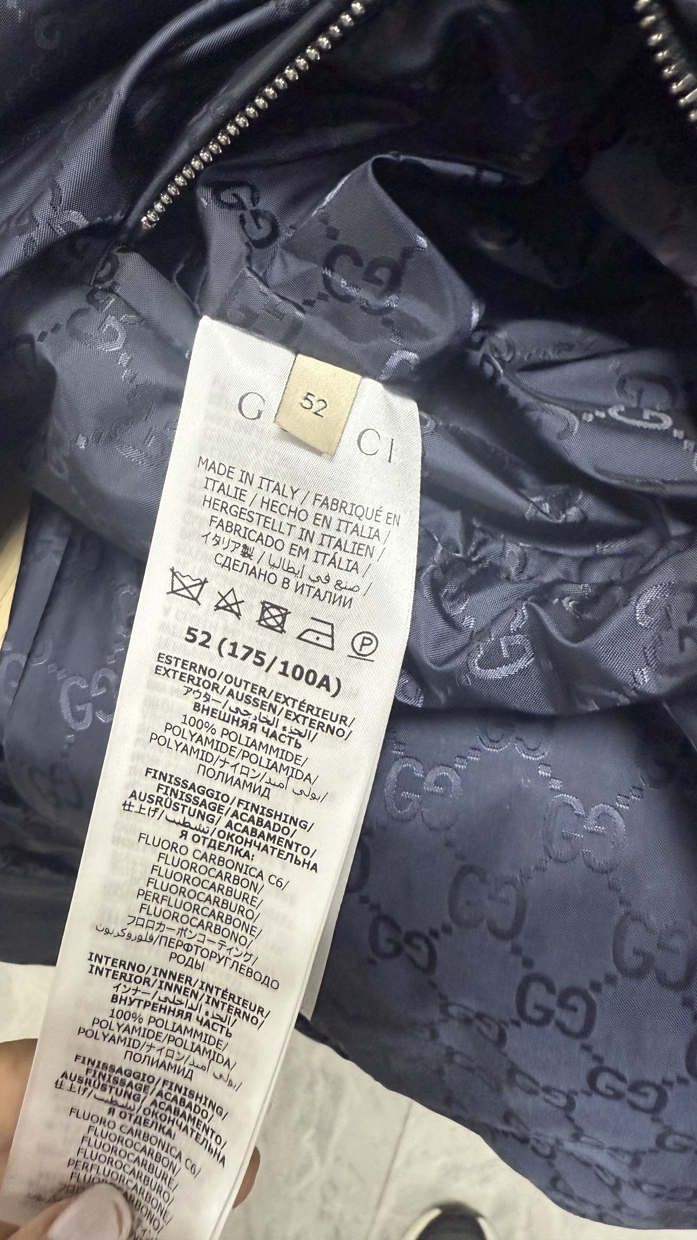 Gucci Jacket Hombre Talla 52 (S) Sin Uso