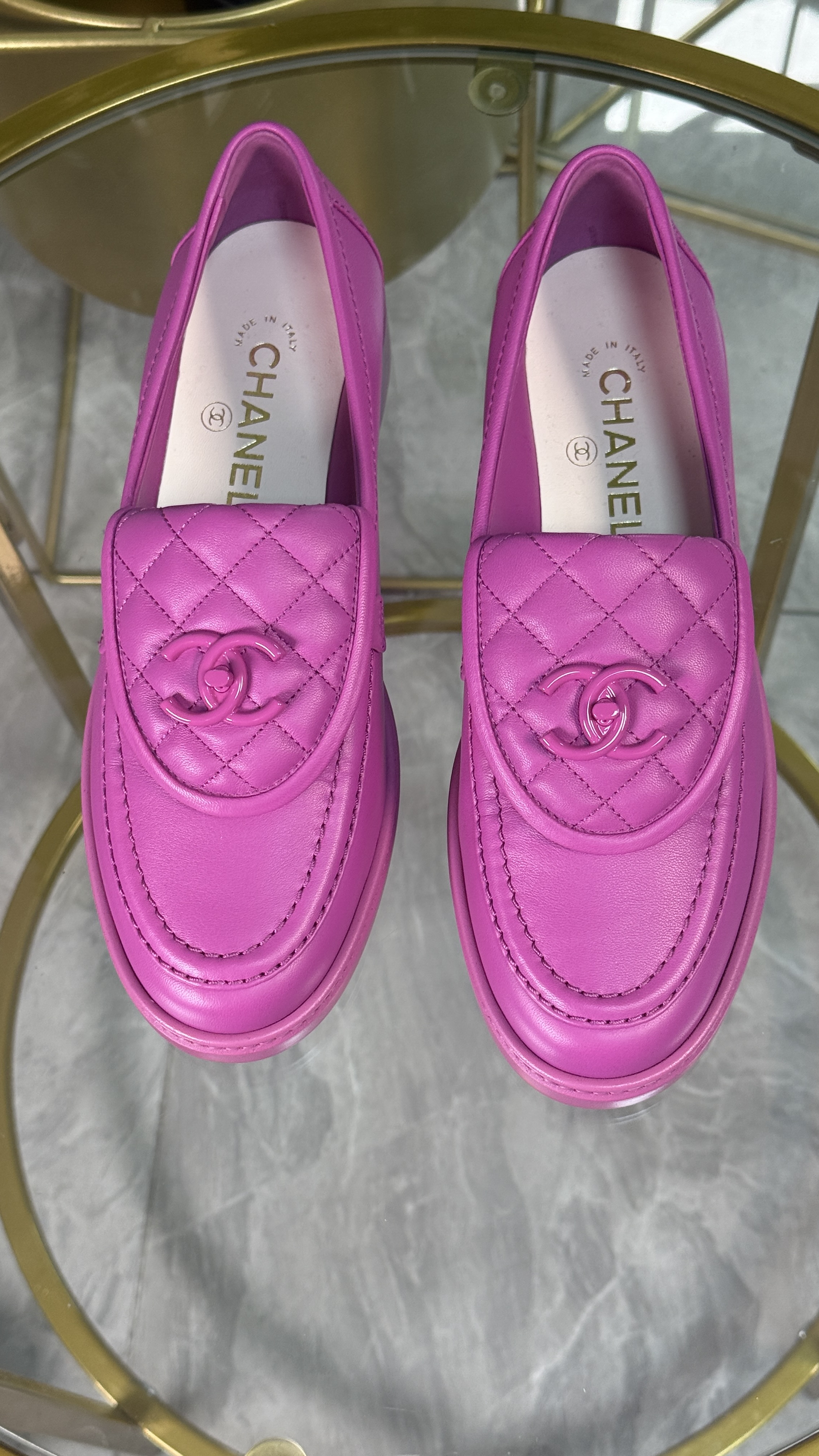 Chanel Classic Loafers Talla 38.5 (7.5)