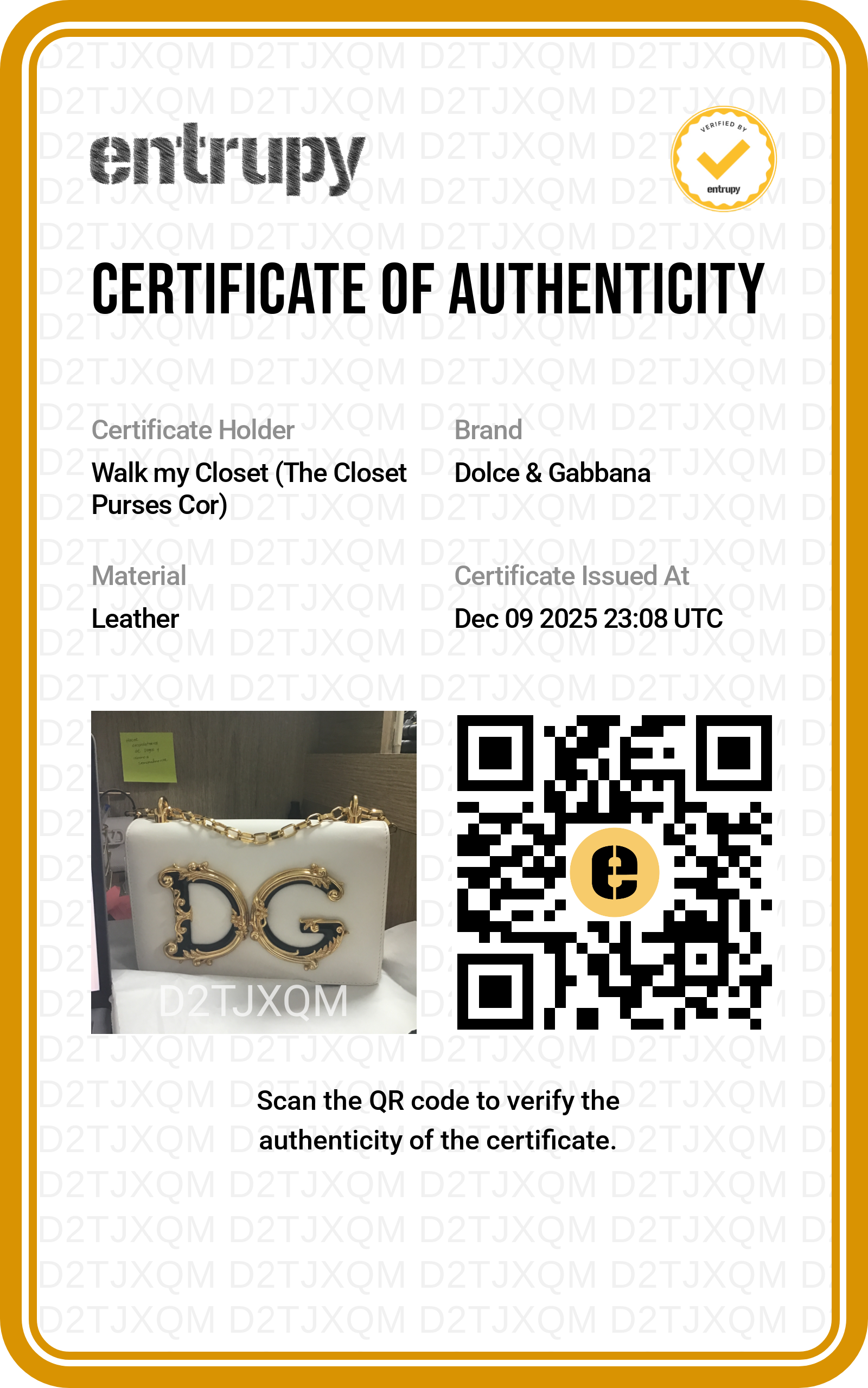 Dolce & Gabbana Blanco