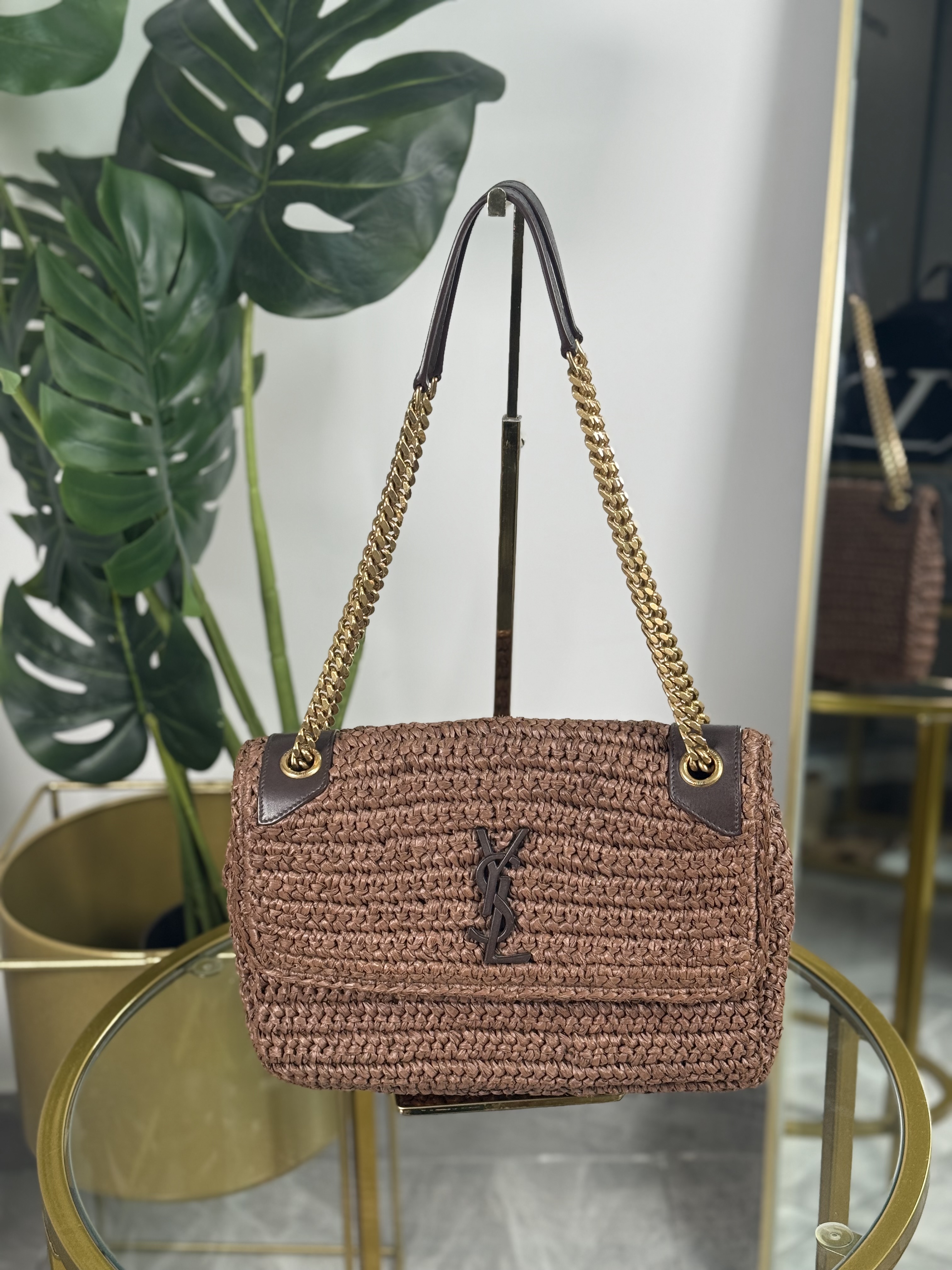 Saint Laurent Raffia 