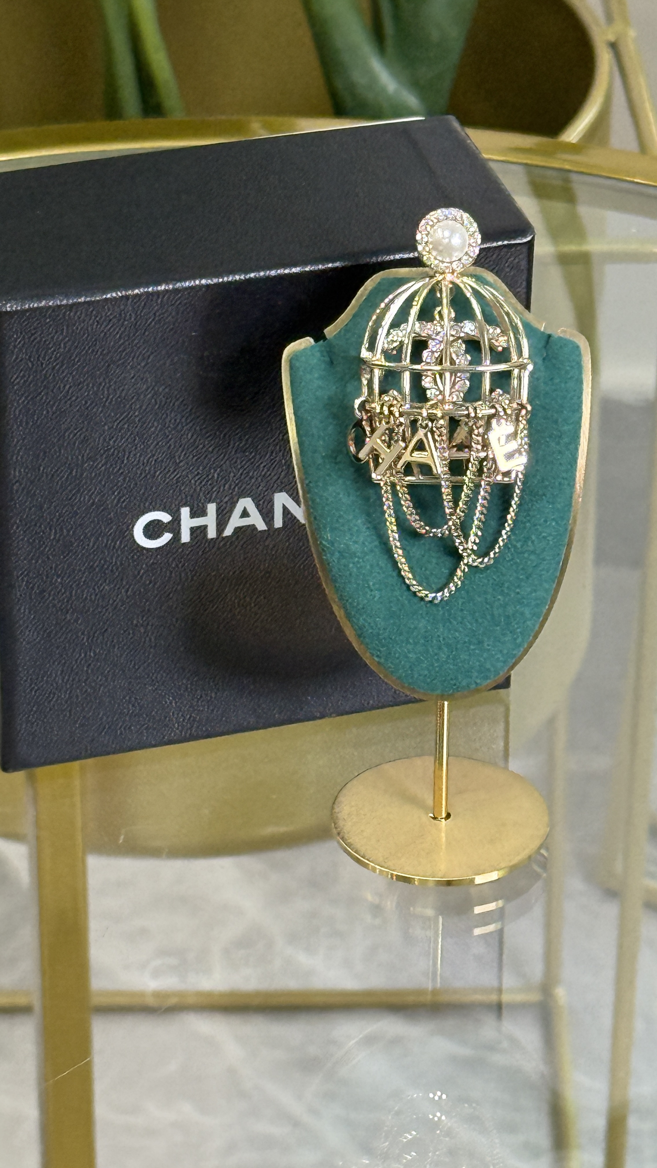 Chanel Cage Brooch 