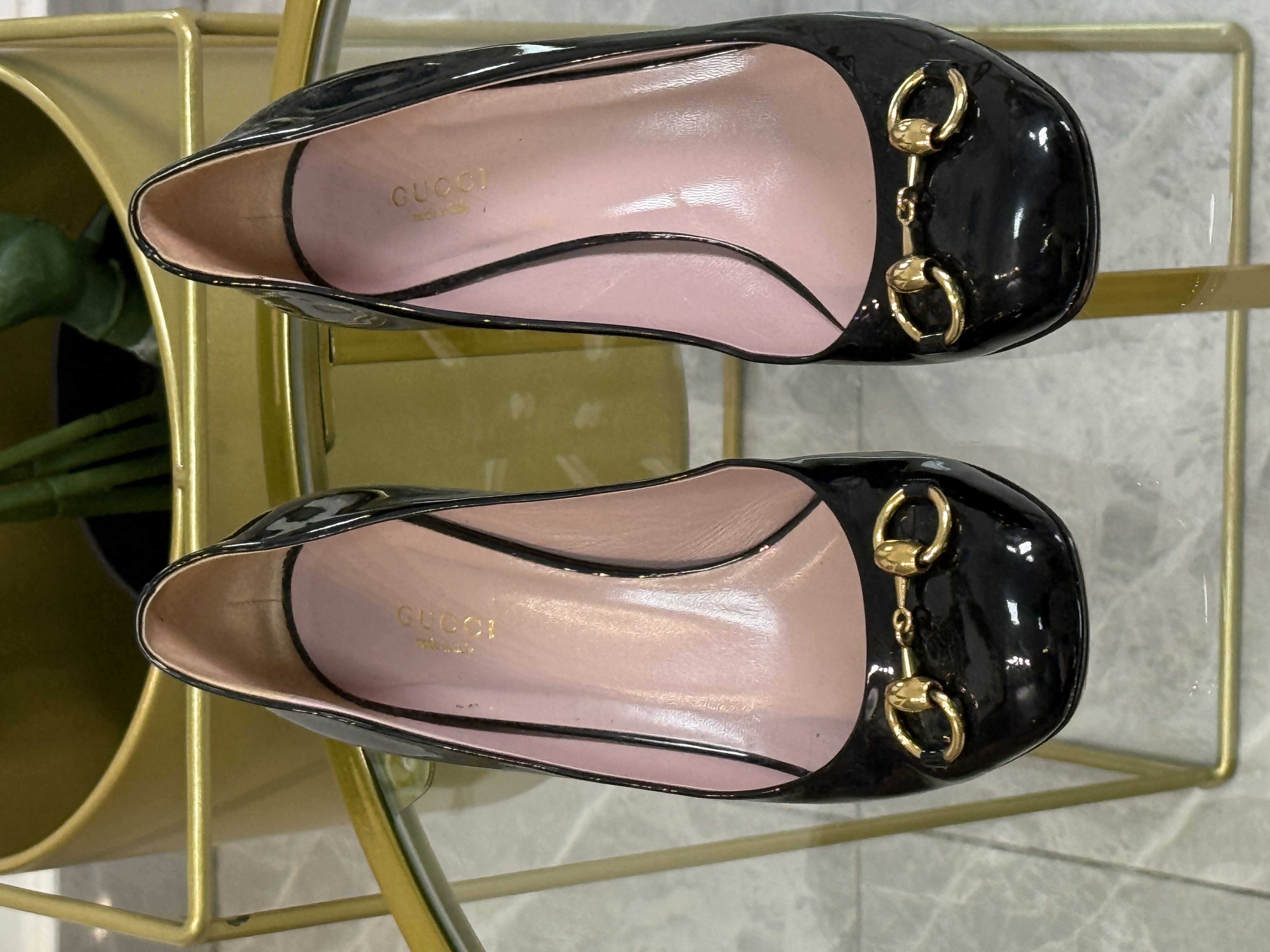 Gucci Horsebit Kitty Heels Talla 38