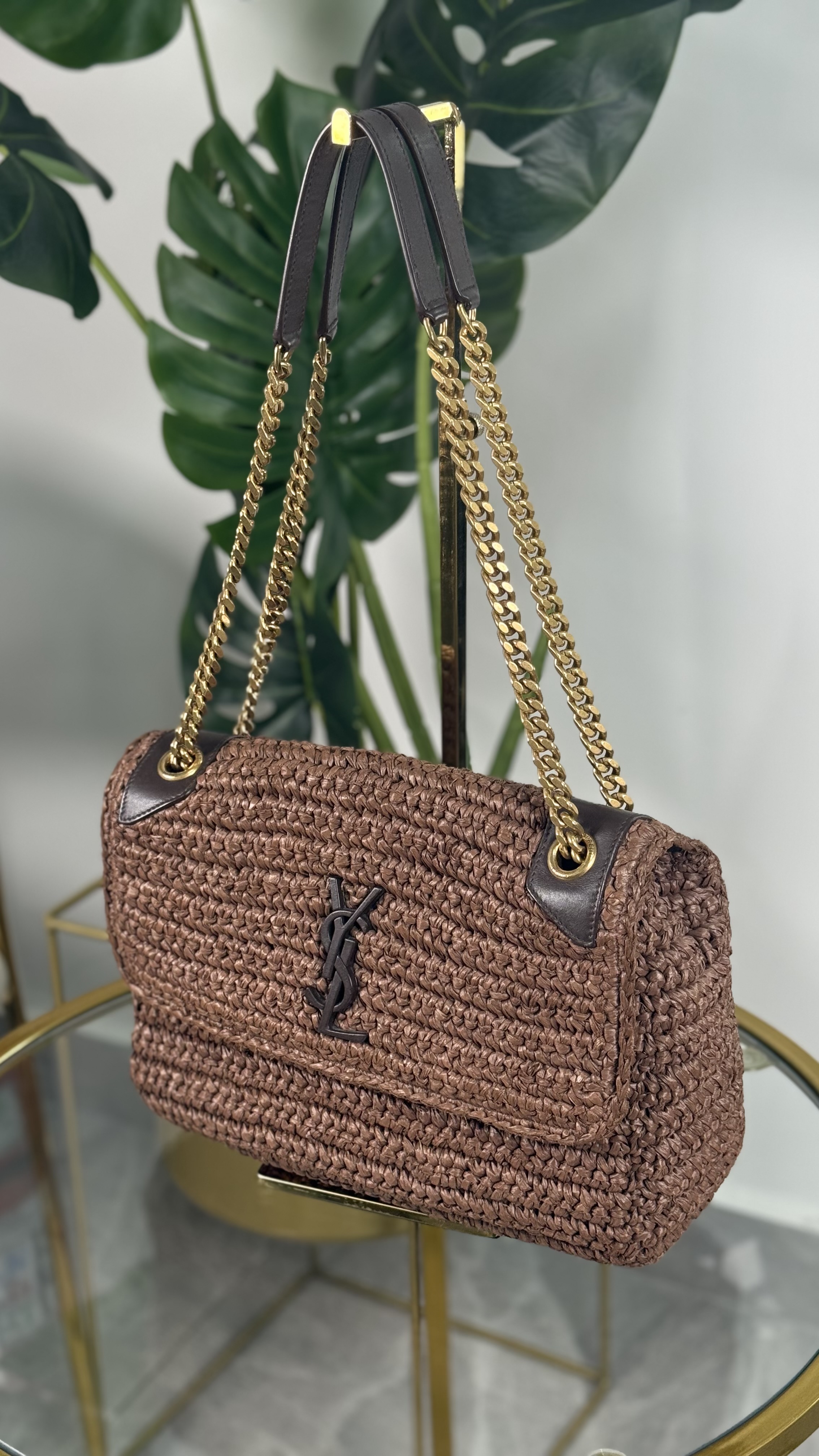 Saint Laurent Raffia 