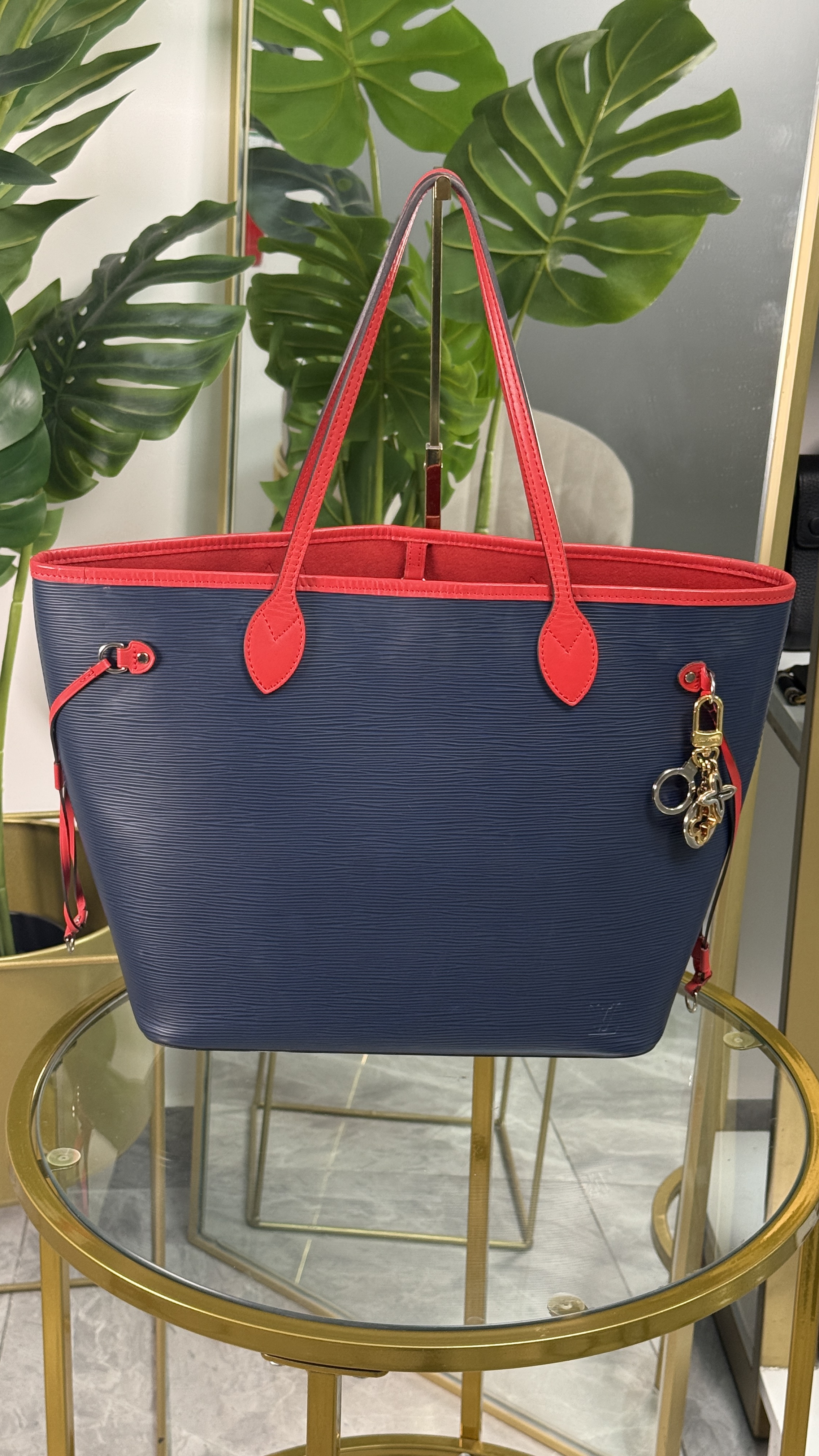 Louis Vuitton Neverfull Azul