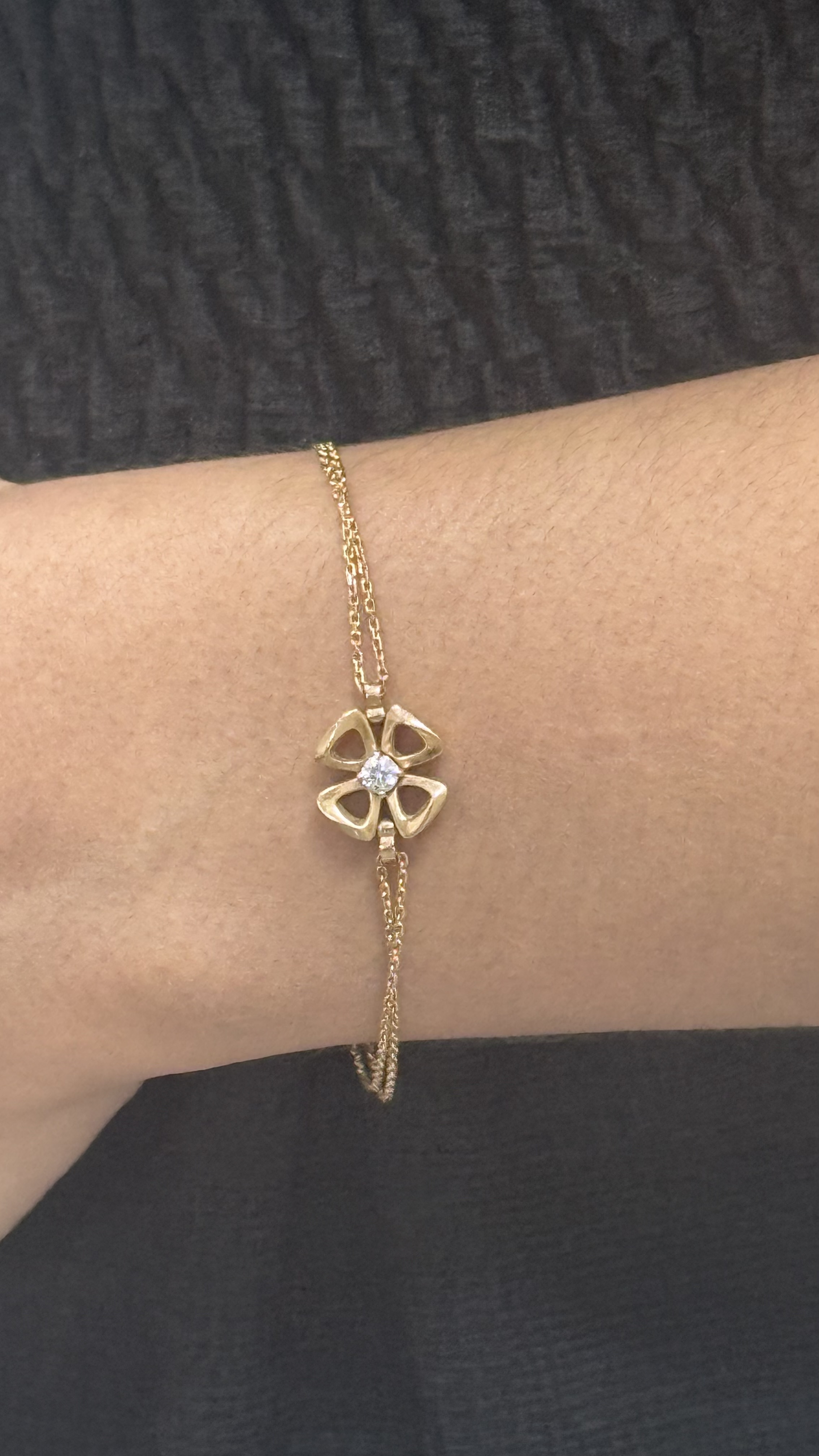 Bulgari Fiorever Bracelet Oro 18k, Diamante 