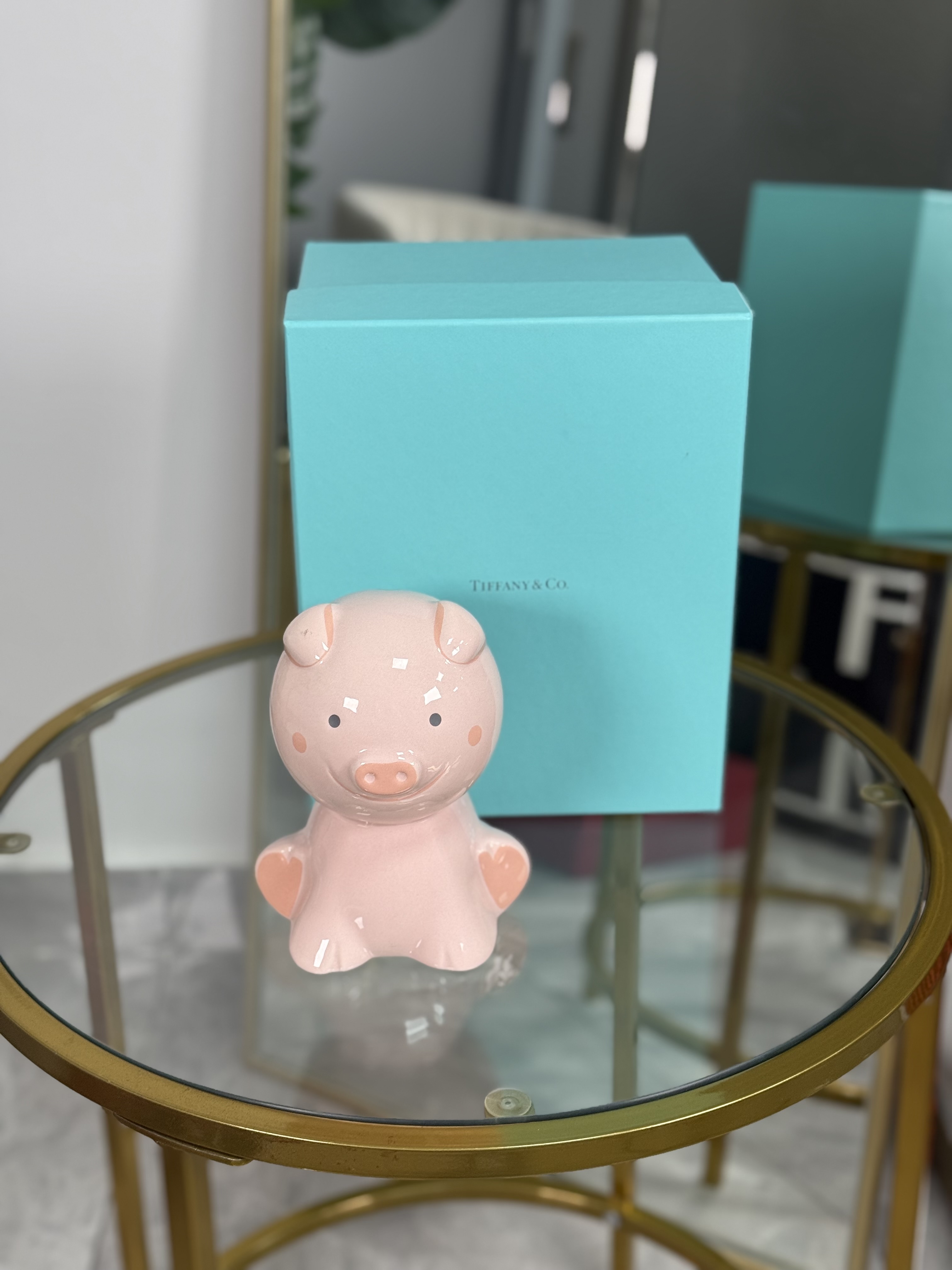 Tiffany & CO Baby Bank Sin Uso 