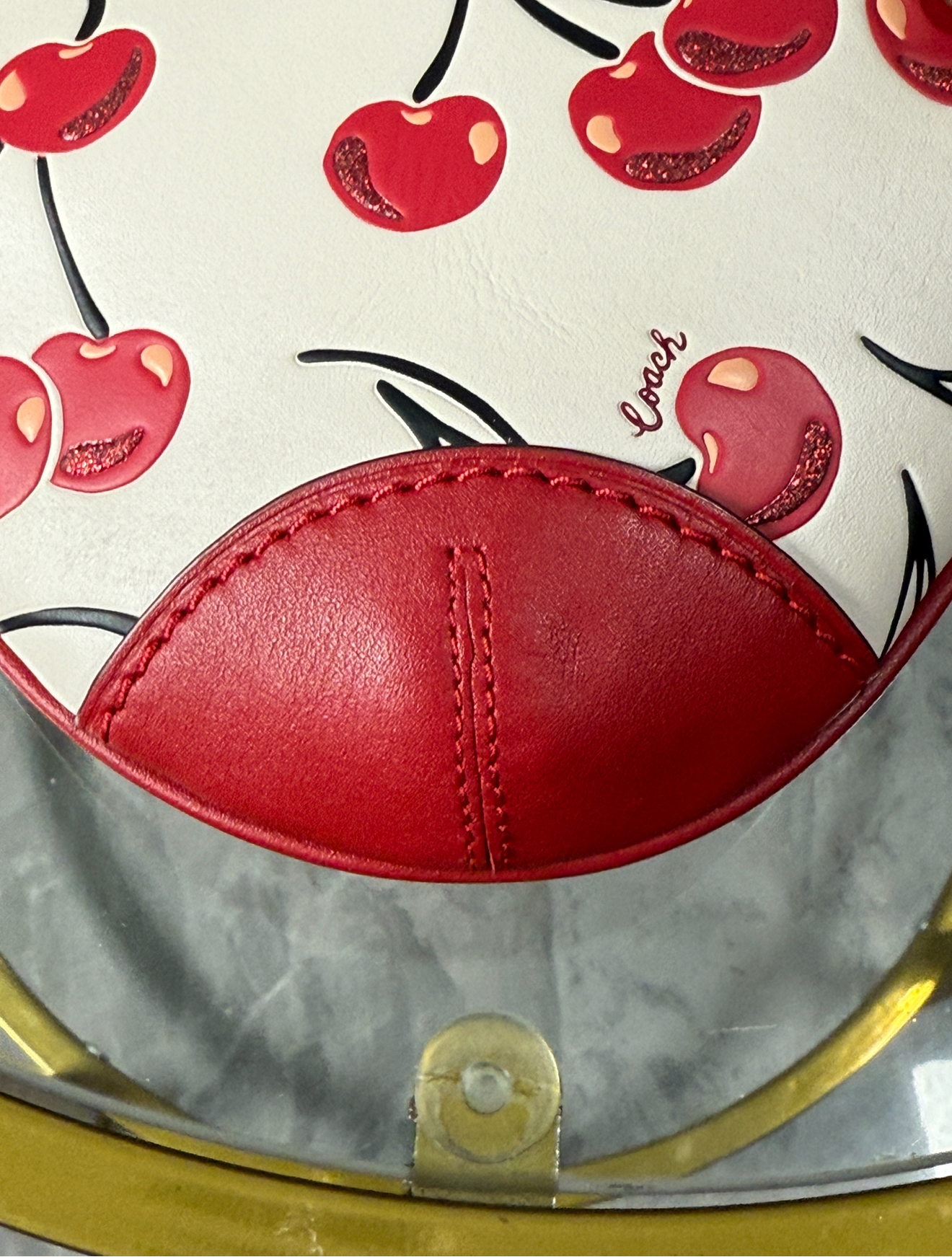 Coach Cherry Print