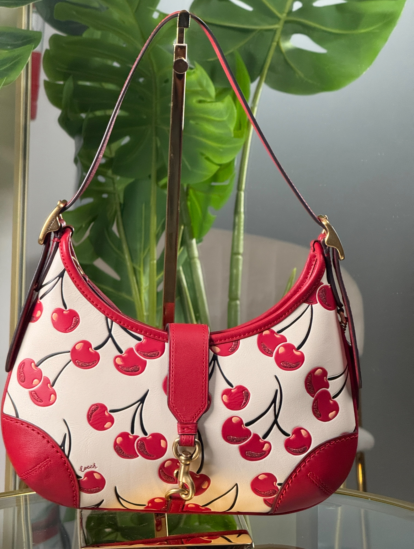 Coach Cherry Print
