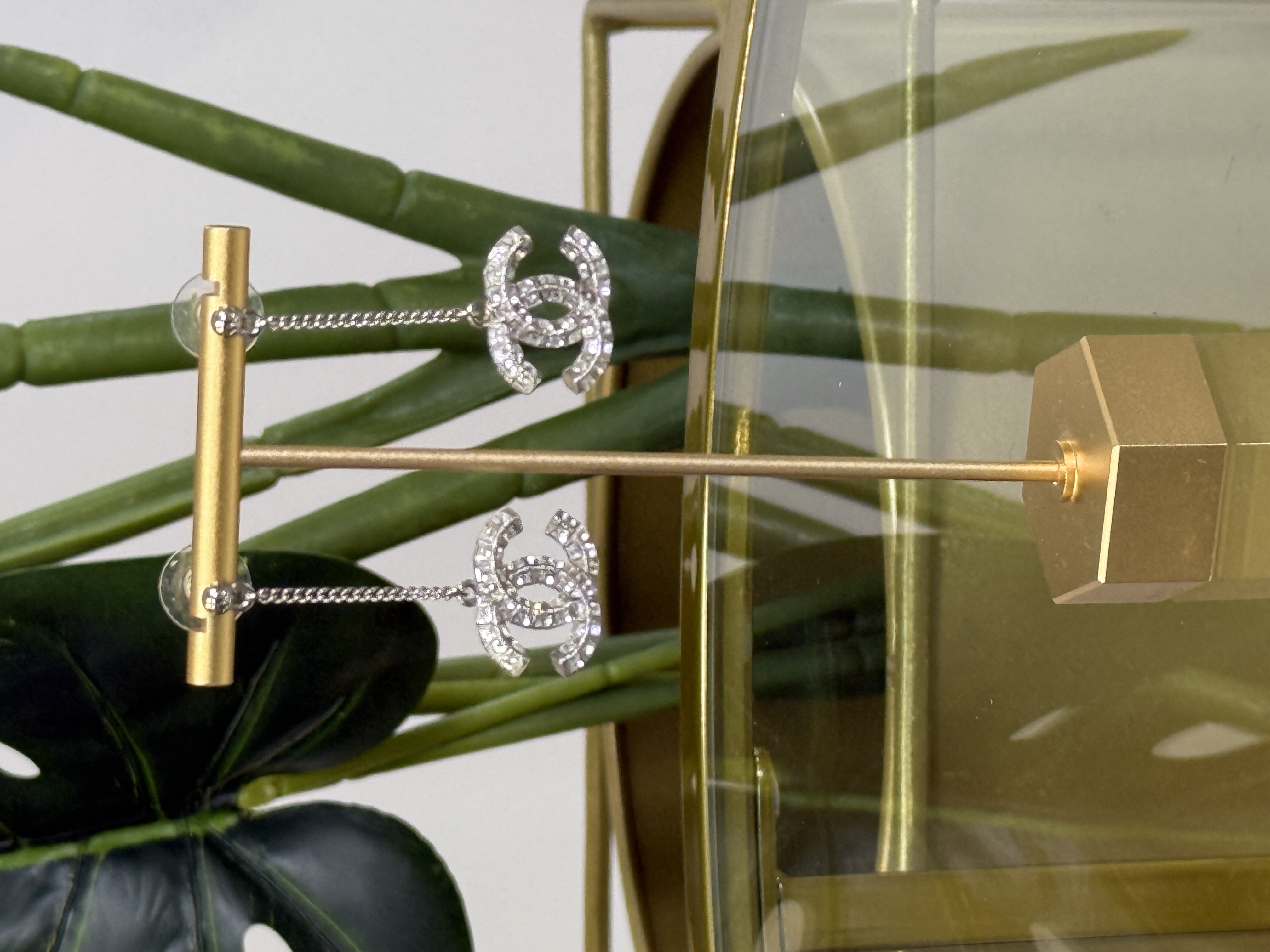 Chanel Aretes Colgantes 
