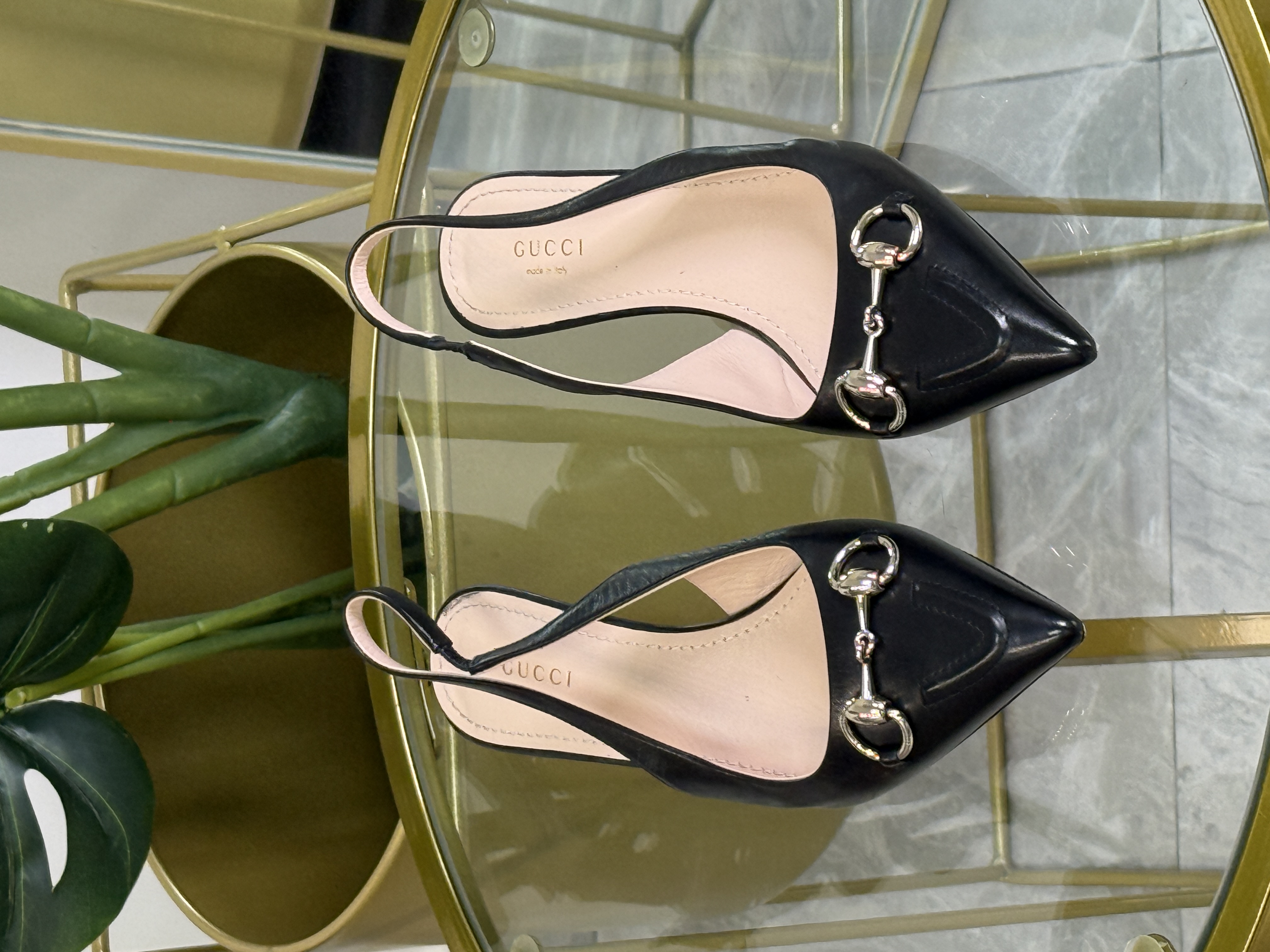 Gucci Slingback Kitty Heels Talla 38 (8)