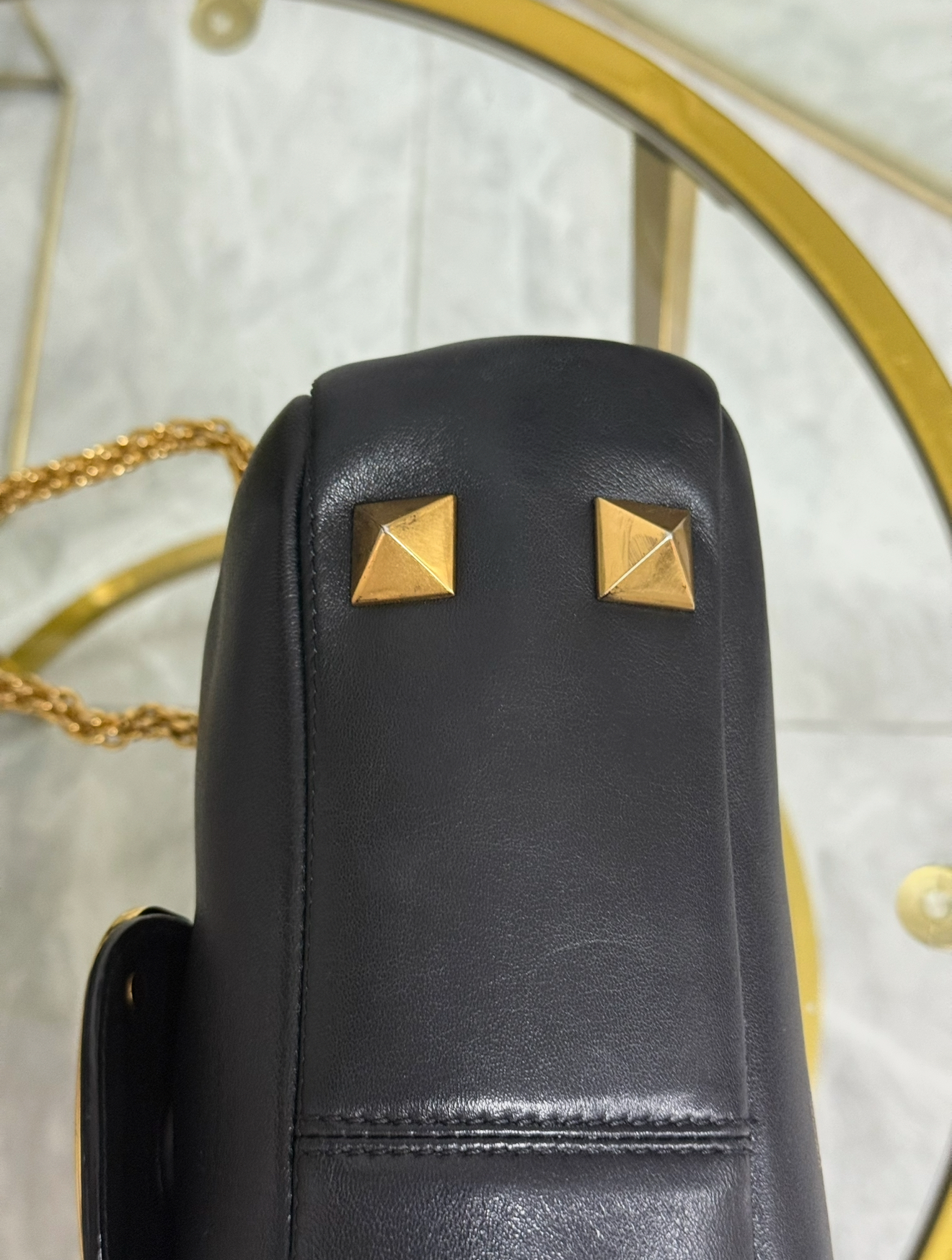 Valentino V Ring Negro