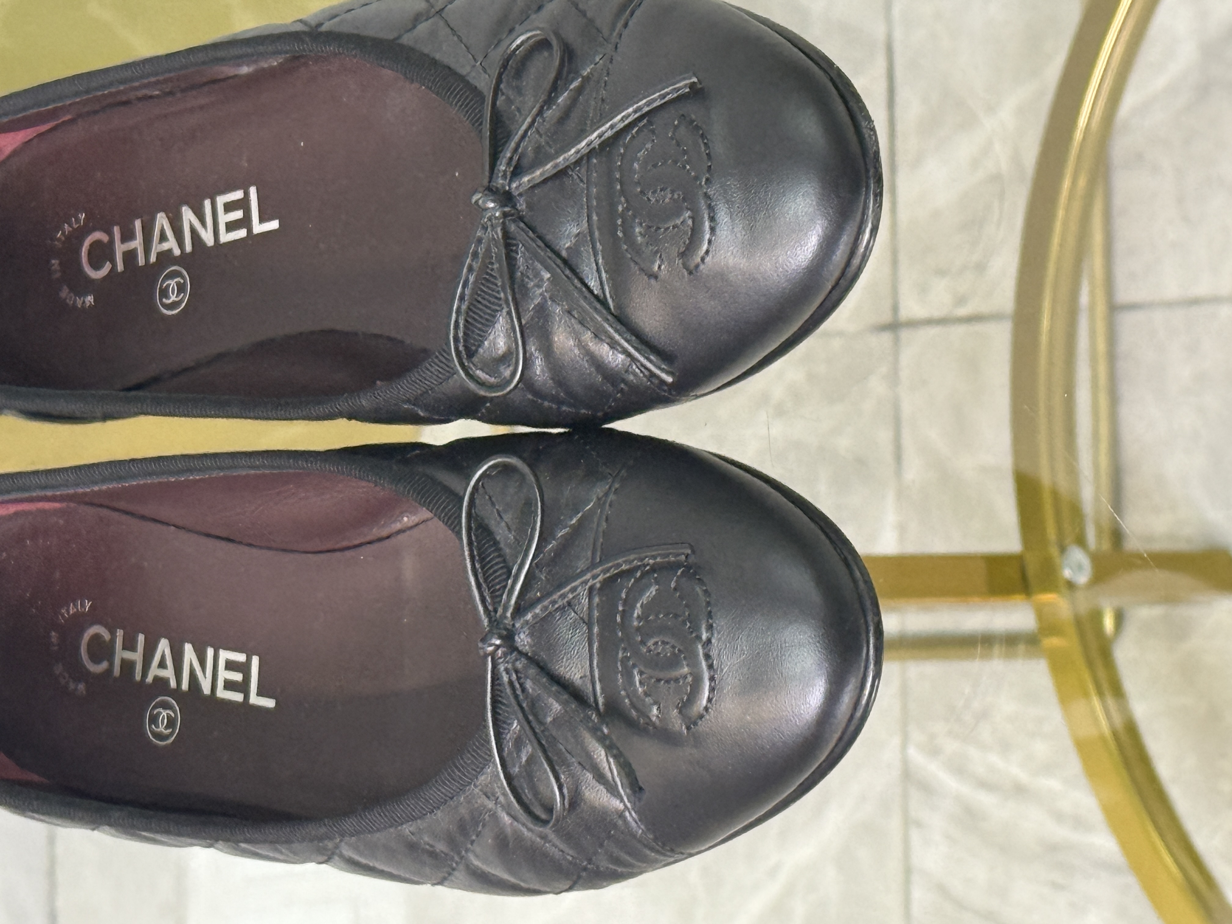 Chanel Ballerina Flats Talla 38 (7/7.5)