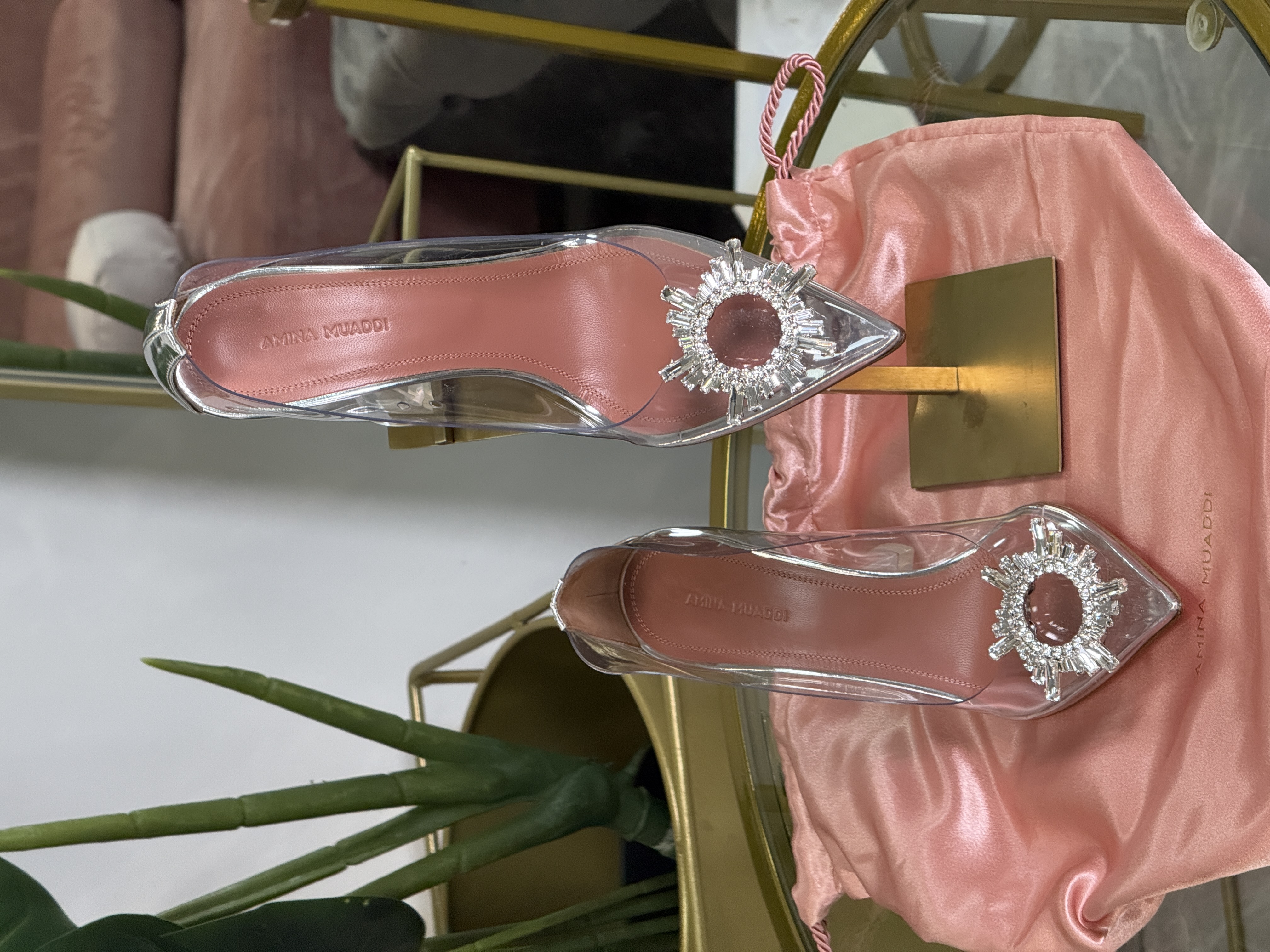 Amina Muaddi Pumps Talla (6/6.5)