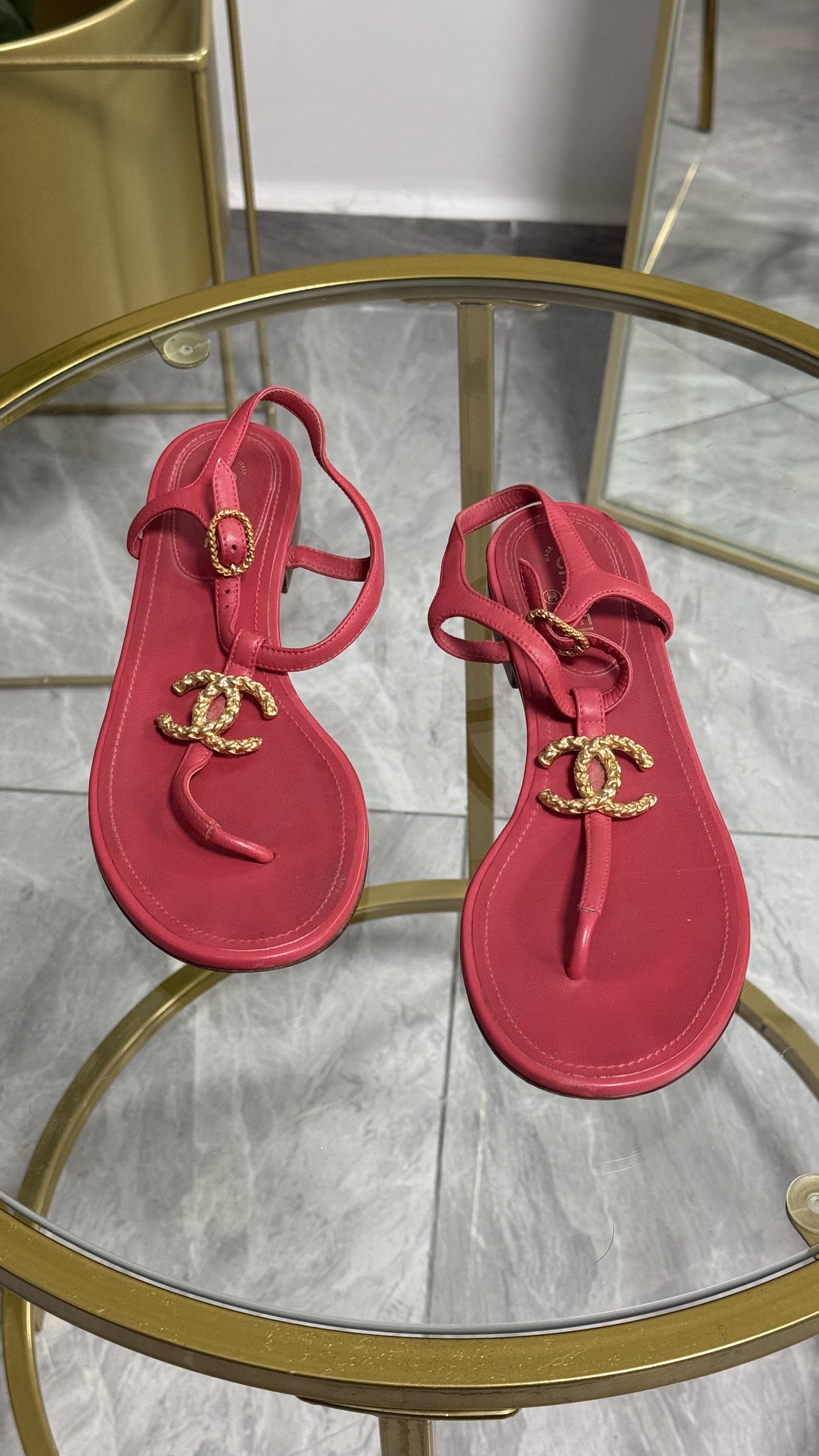 Chanel Sandals Talla 38 