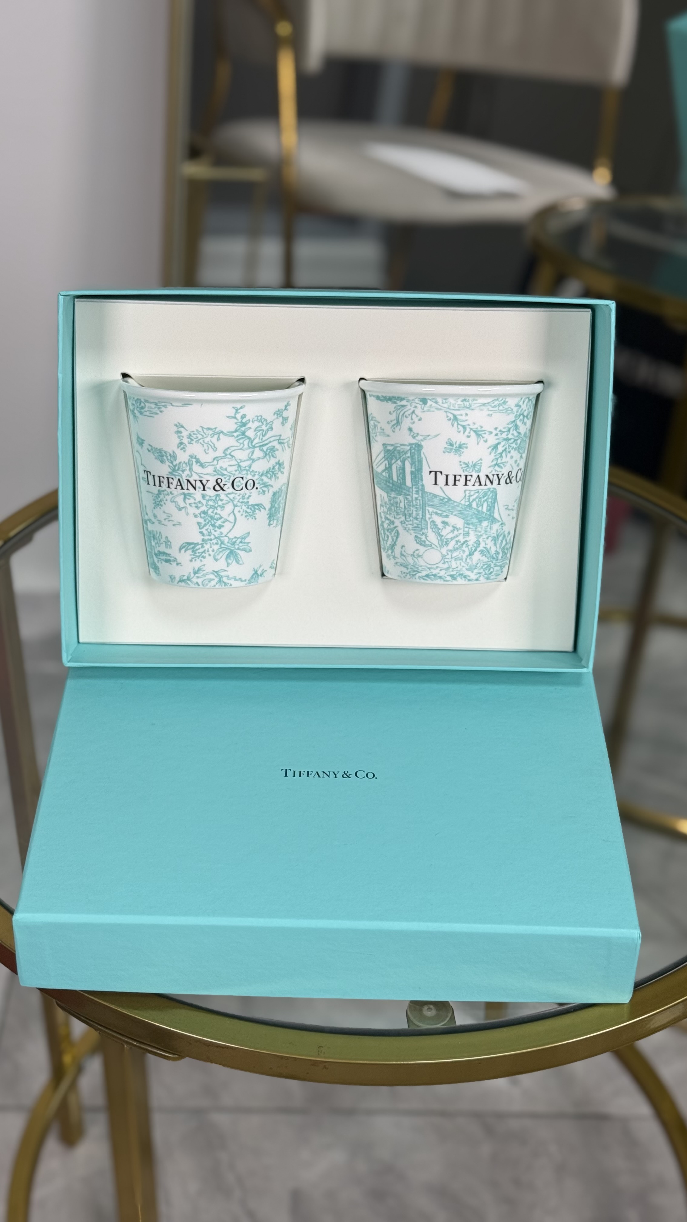 Tiffany & CO Coffe Cups Sin Uso