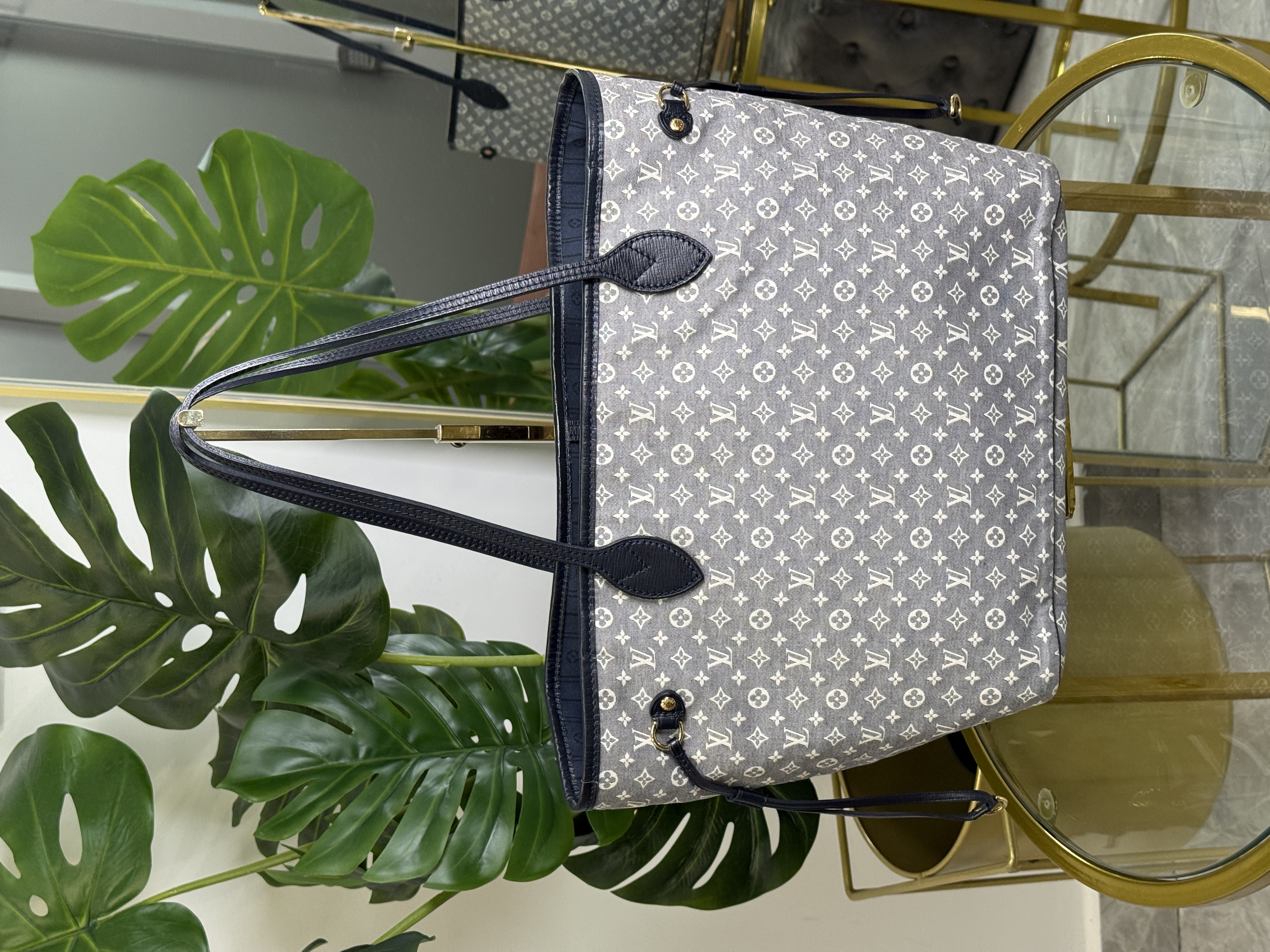 Louis Vuitton Neverfull MM Denim