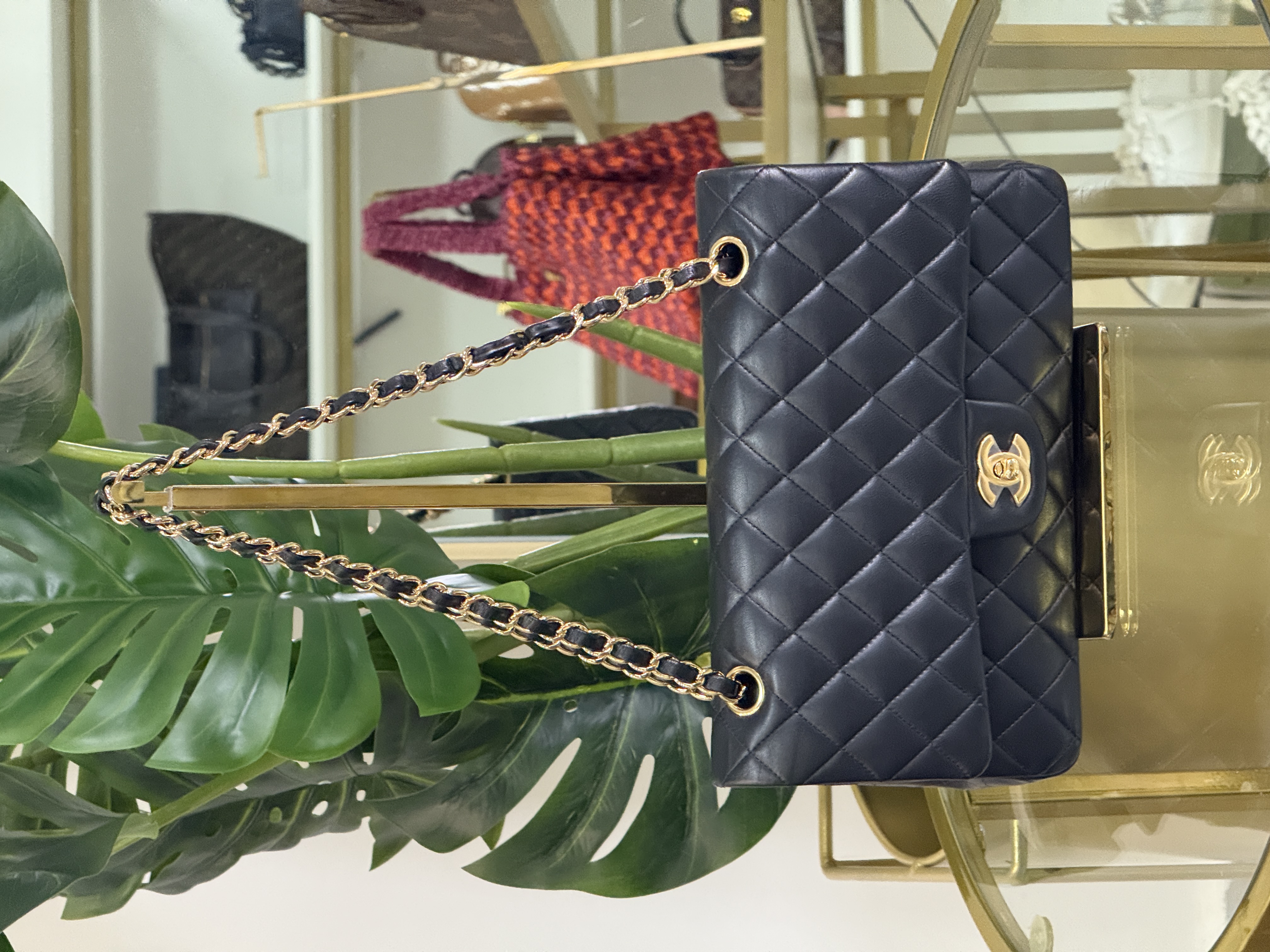 Chanel Clásico Doble Solapa Mediano