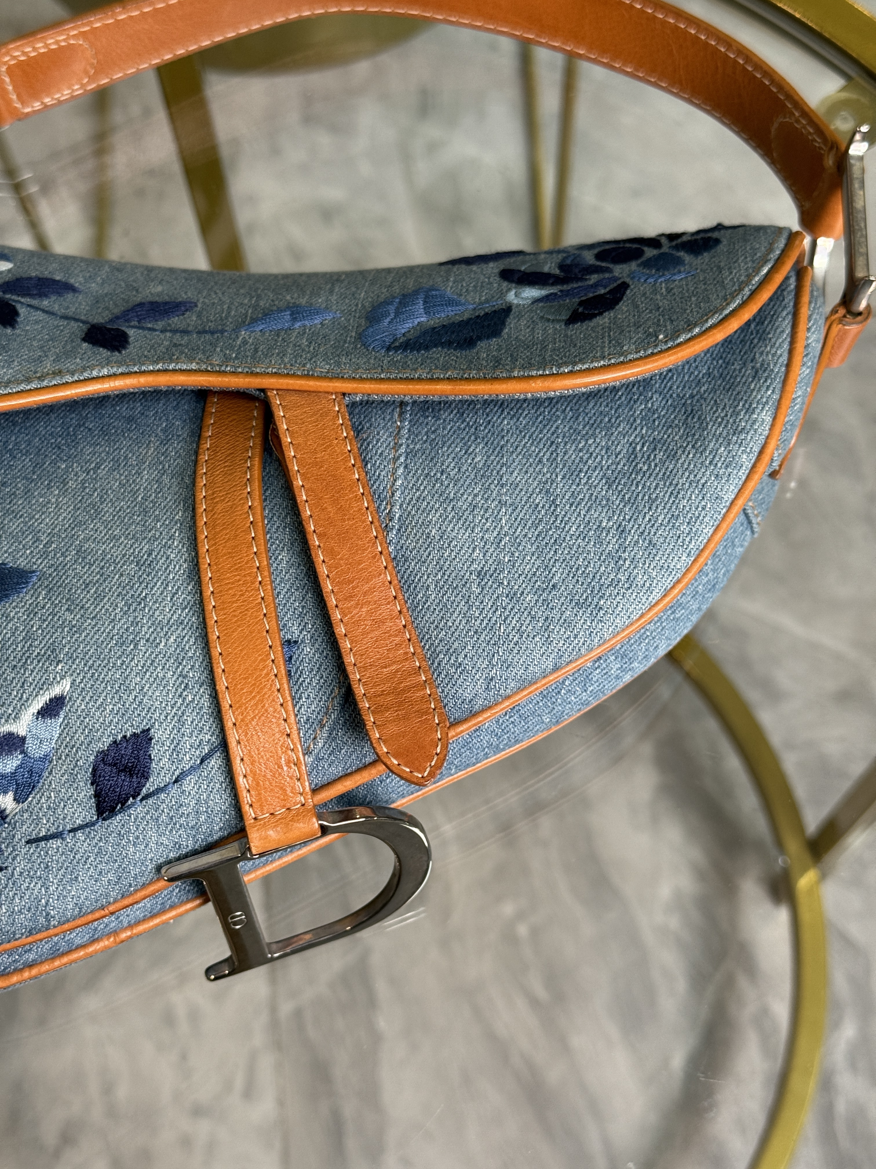 Dior Saddle Denim M